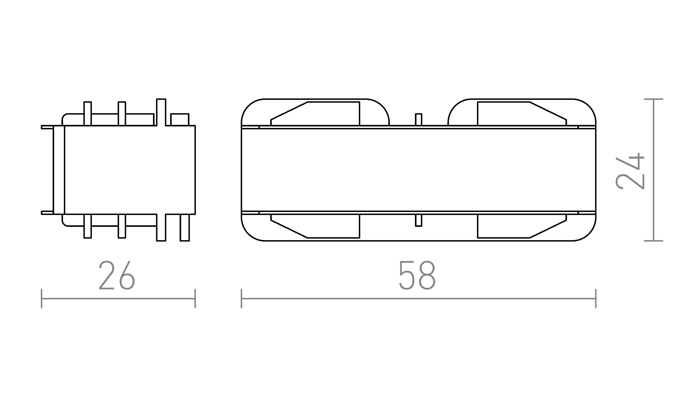 EUTRAC ligação direta, elétrica - Product sketch