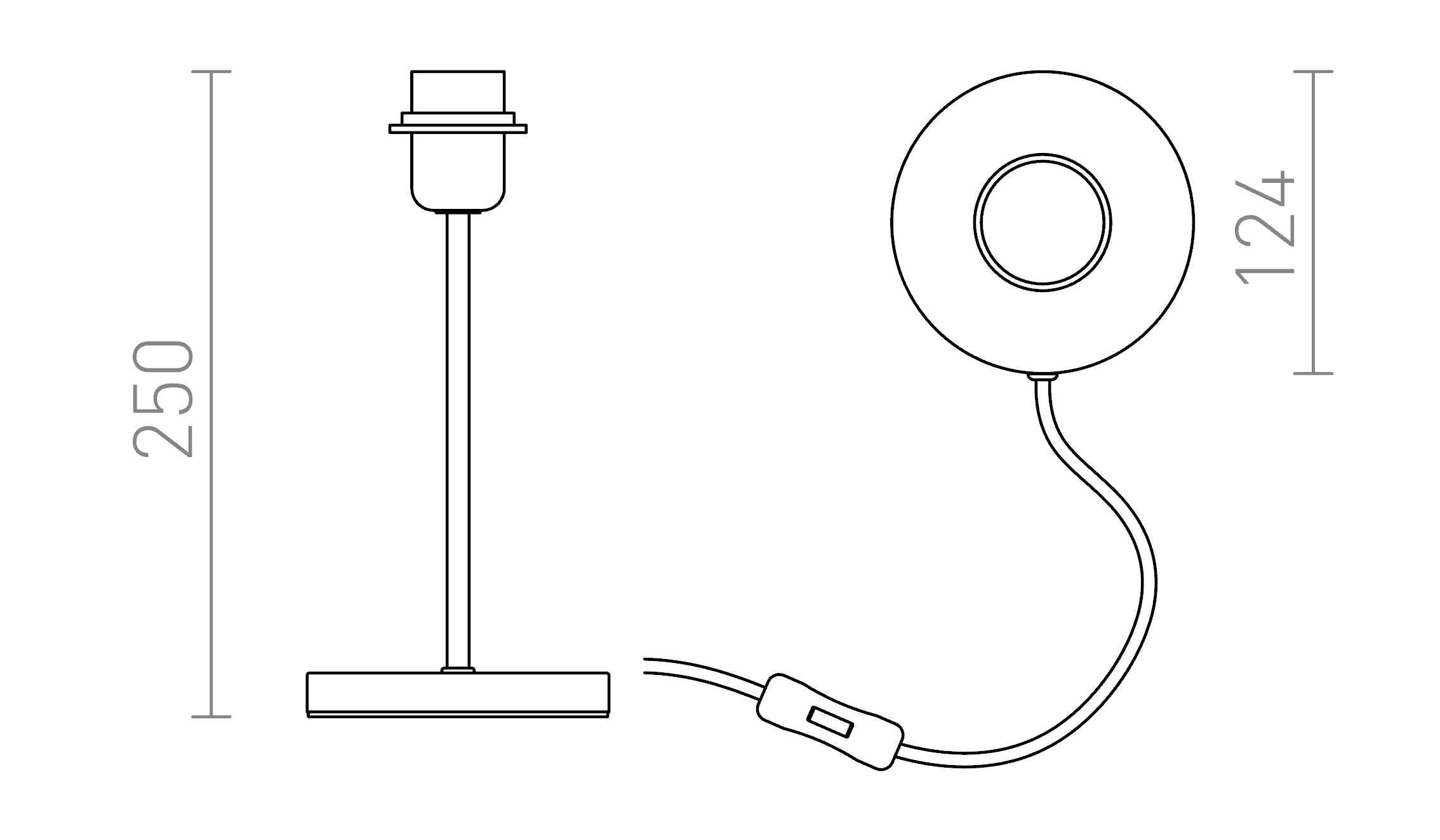 NYC stolna baza - Product sketch