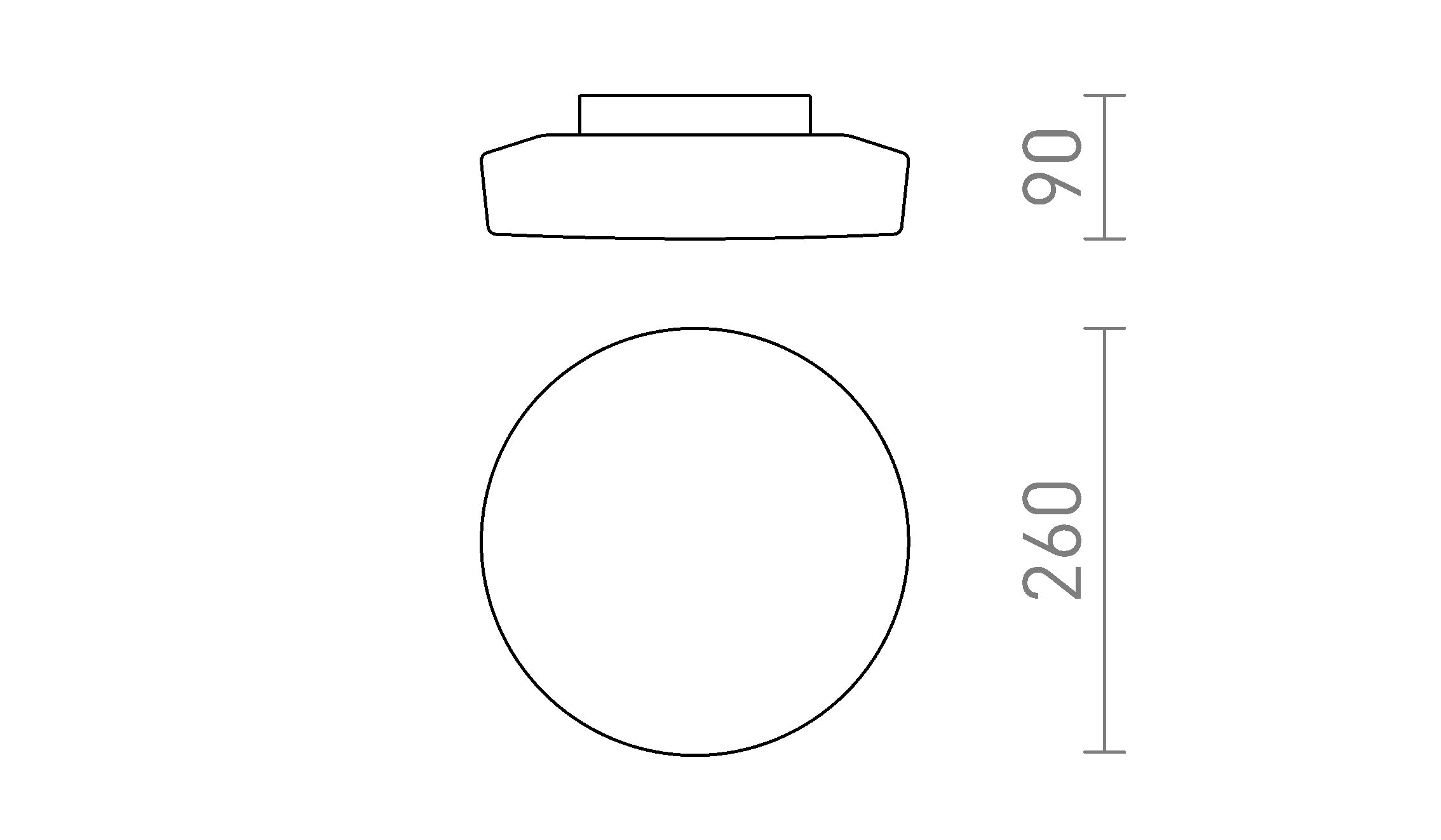 ZARA LED - Schéma produktu