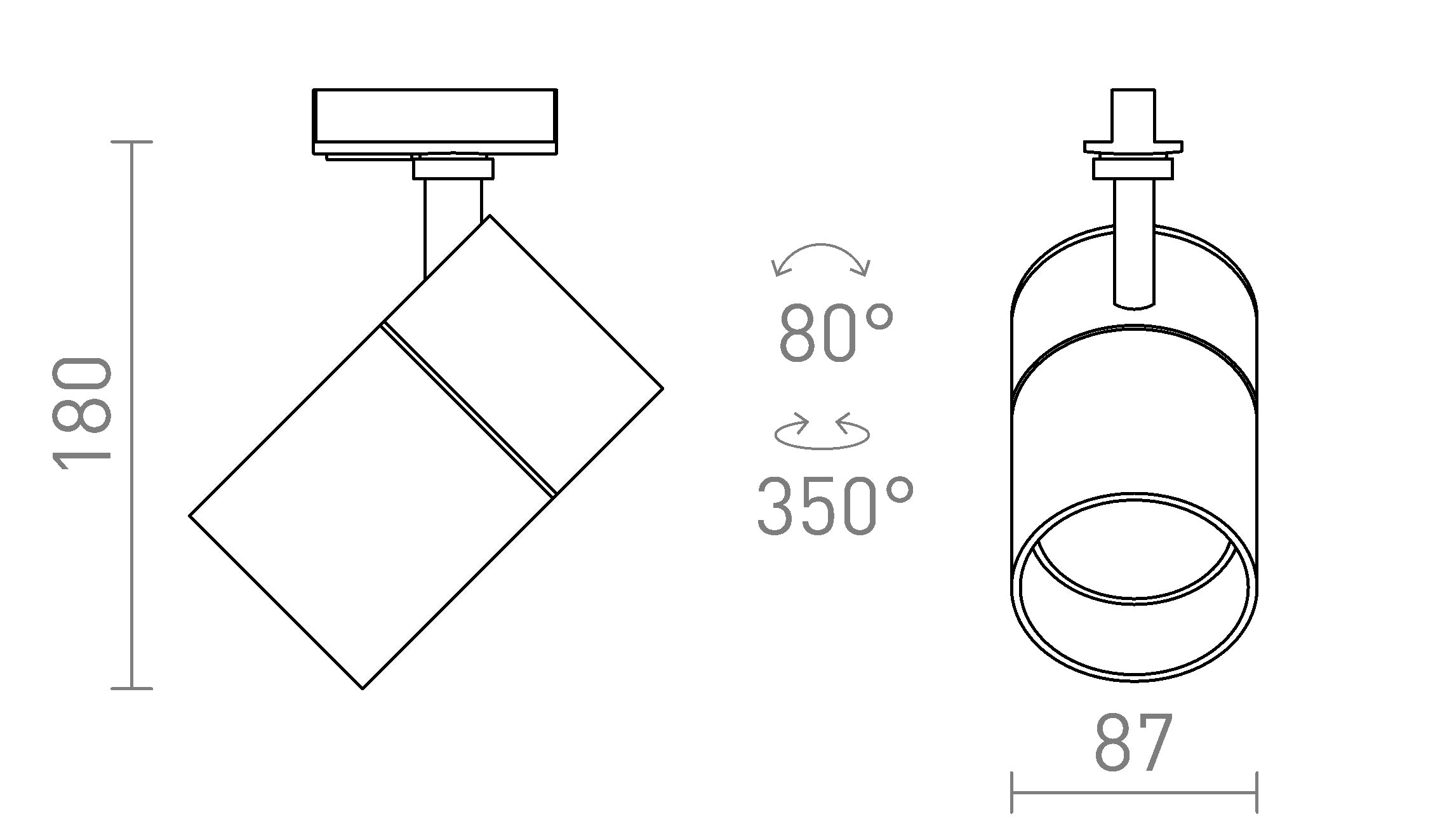WISH 30 DIMM for 1-circuit tracks - Product sketch