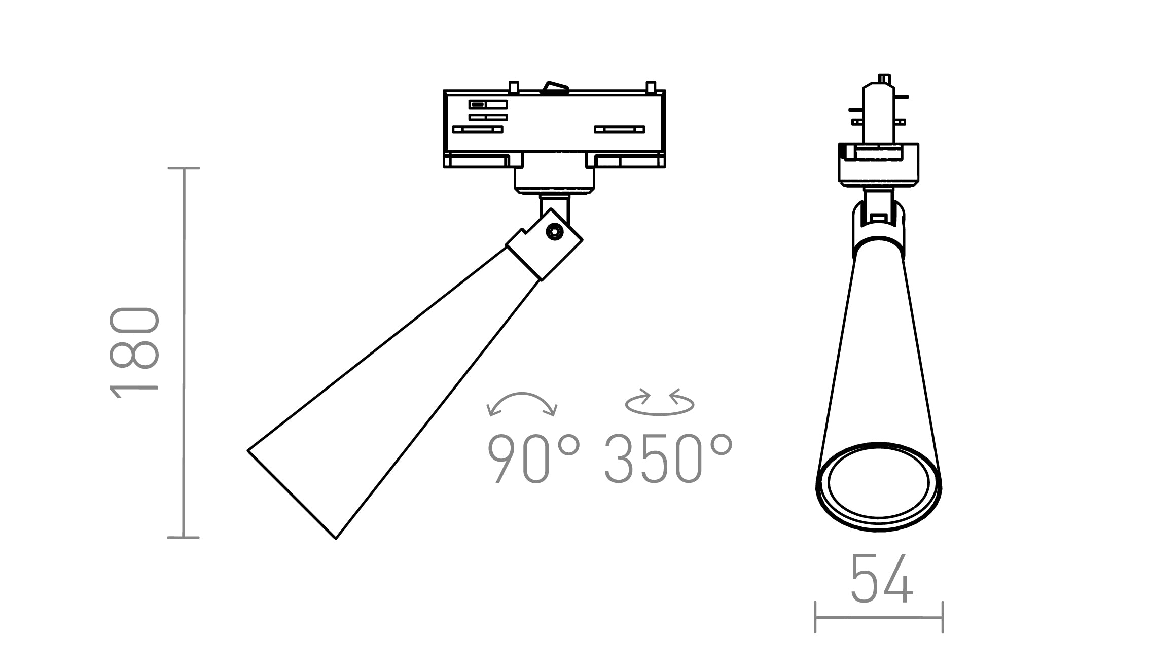 ALEXIS za 1F tirni sistem - Product sketch