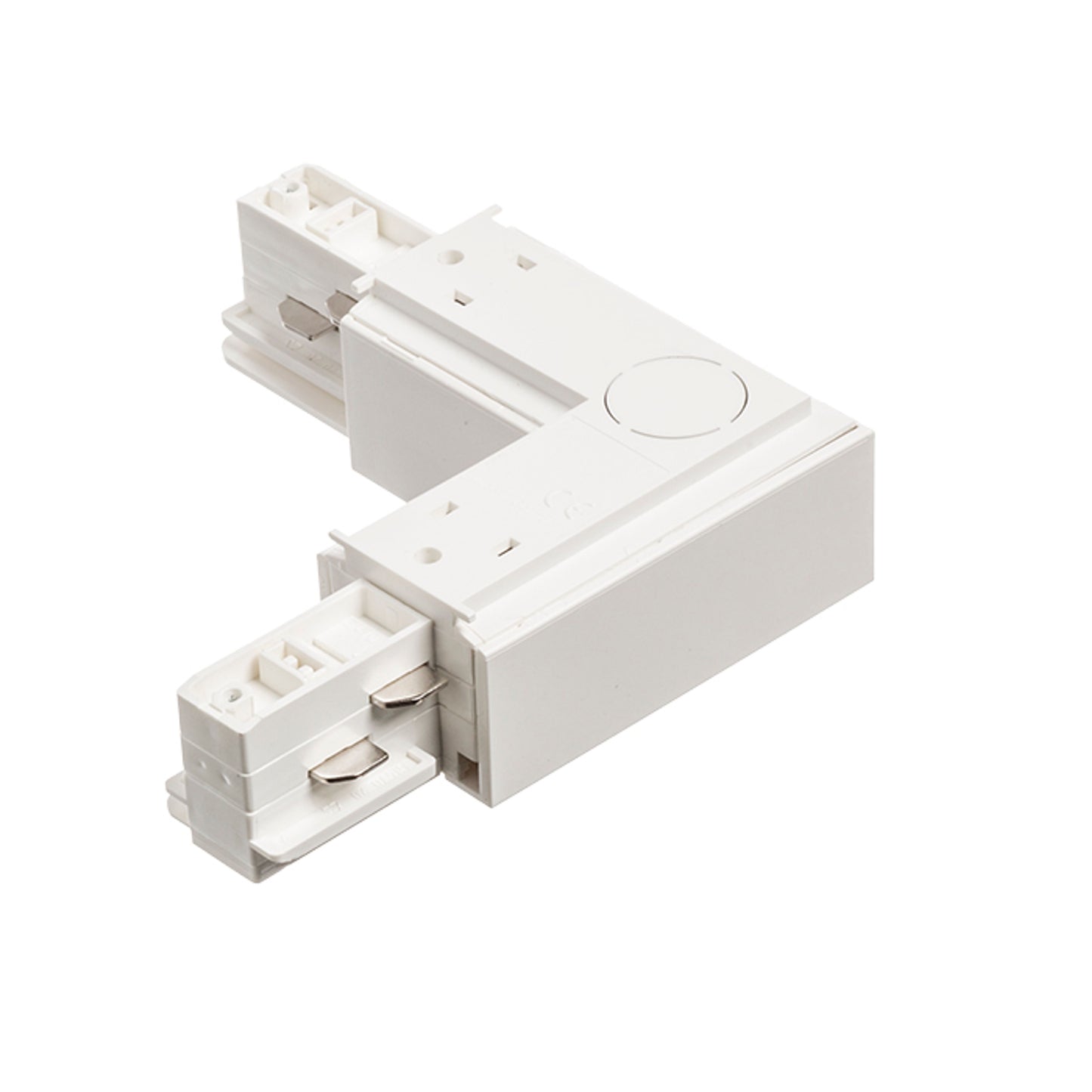RENDL 3-circuit track system EUTRAC L connector outer polarity white 230V R11323 3