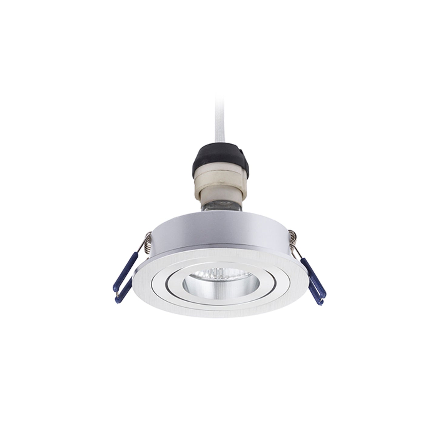 RENDL recessed light PASADENA GU10 R recessed brushed aluminum 230V LED GU10 7W R12708 2