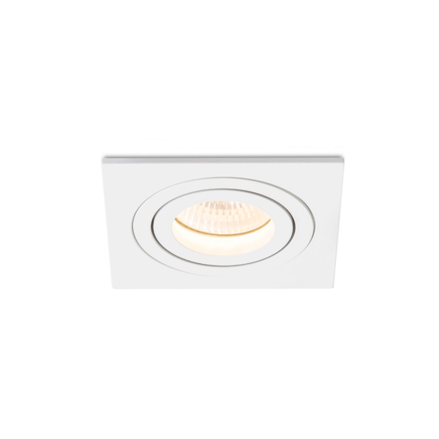 RENDL recessed light PASADENA GU10 SQ I recessed white 230V LED GU10 7W R12710 4