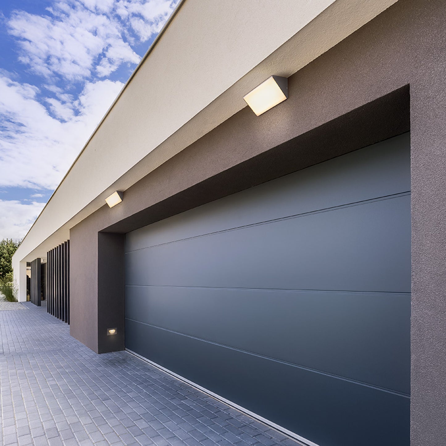 RENDL outdoor lamp ANDANTE wall anthracite grey matte acrylic 230V LED 21W IP65 3000K R13504 3