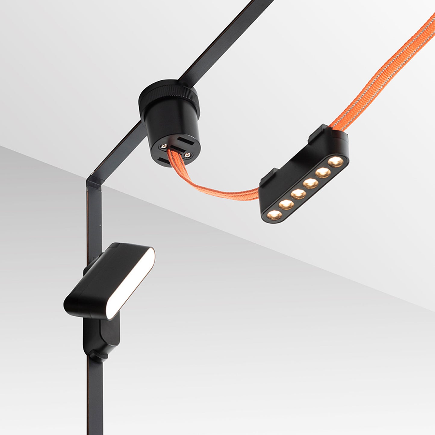 RENDL Belt system WAVE feed-in black 24= R14327 5