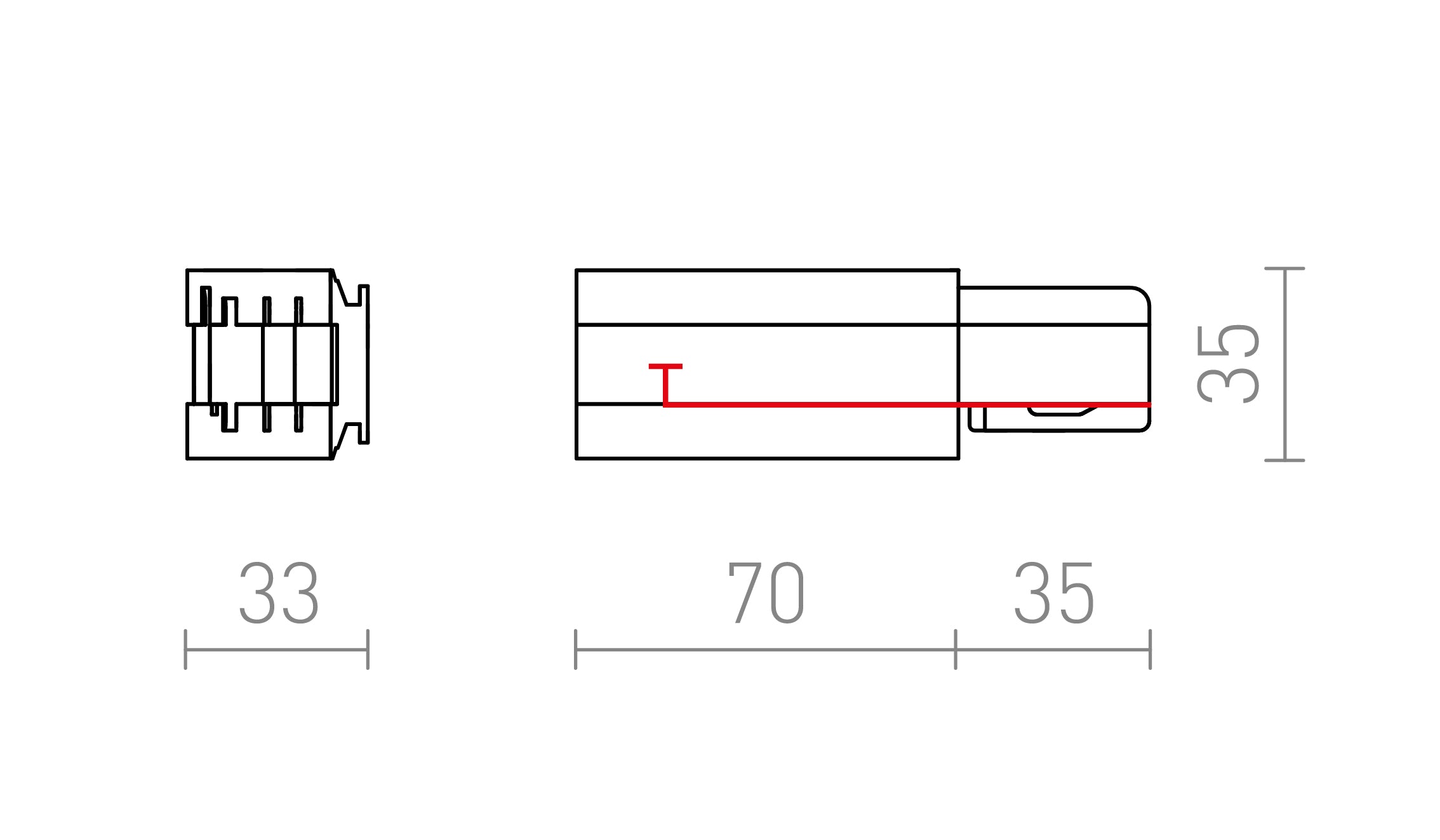 EUTRAC NAPAJANJE LIJEVO - Product sketch