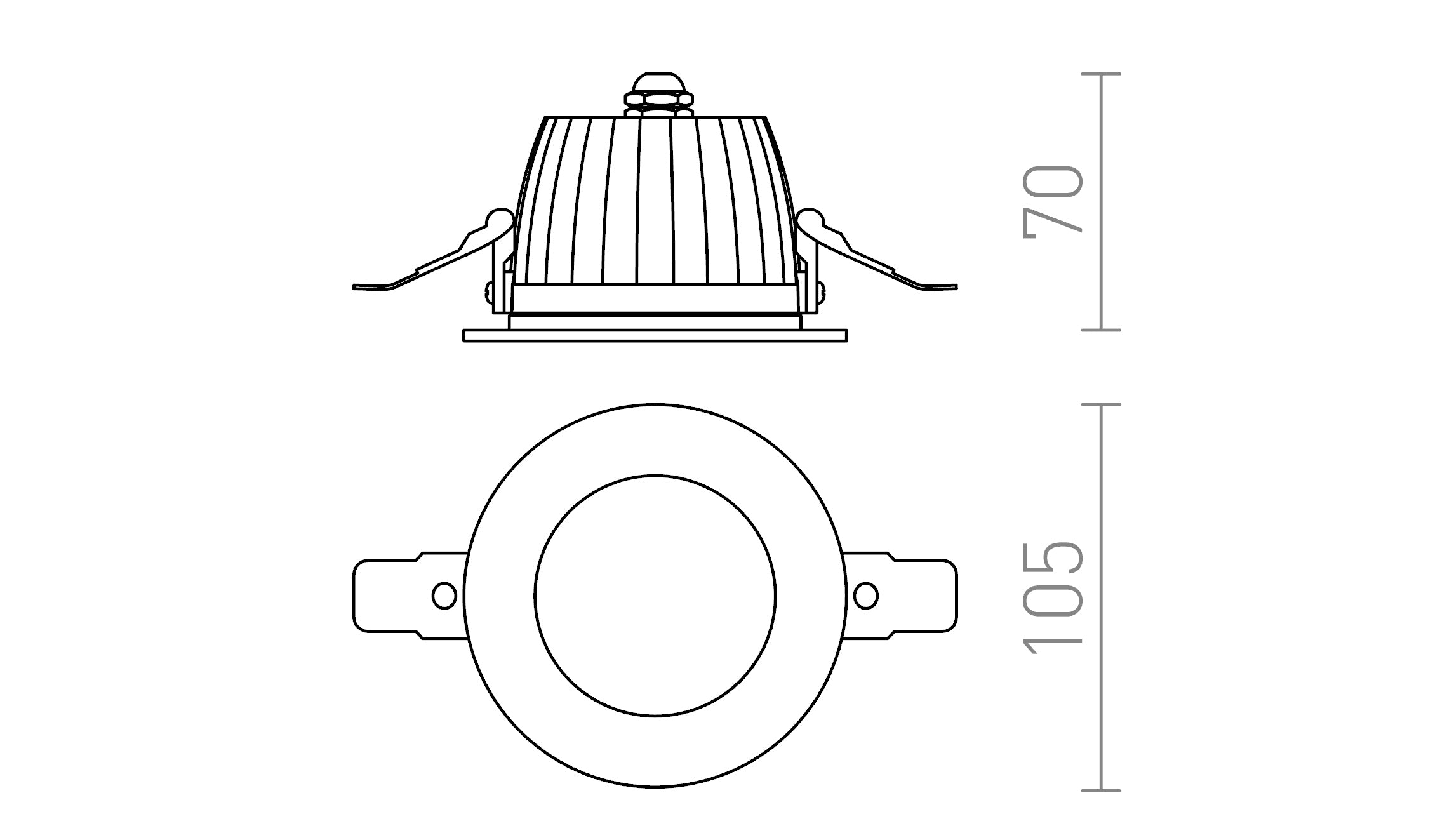 AMIGA OKRUGLA - Product sketch