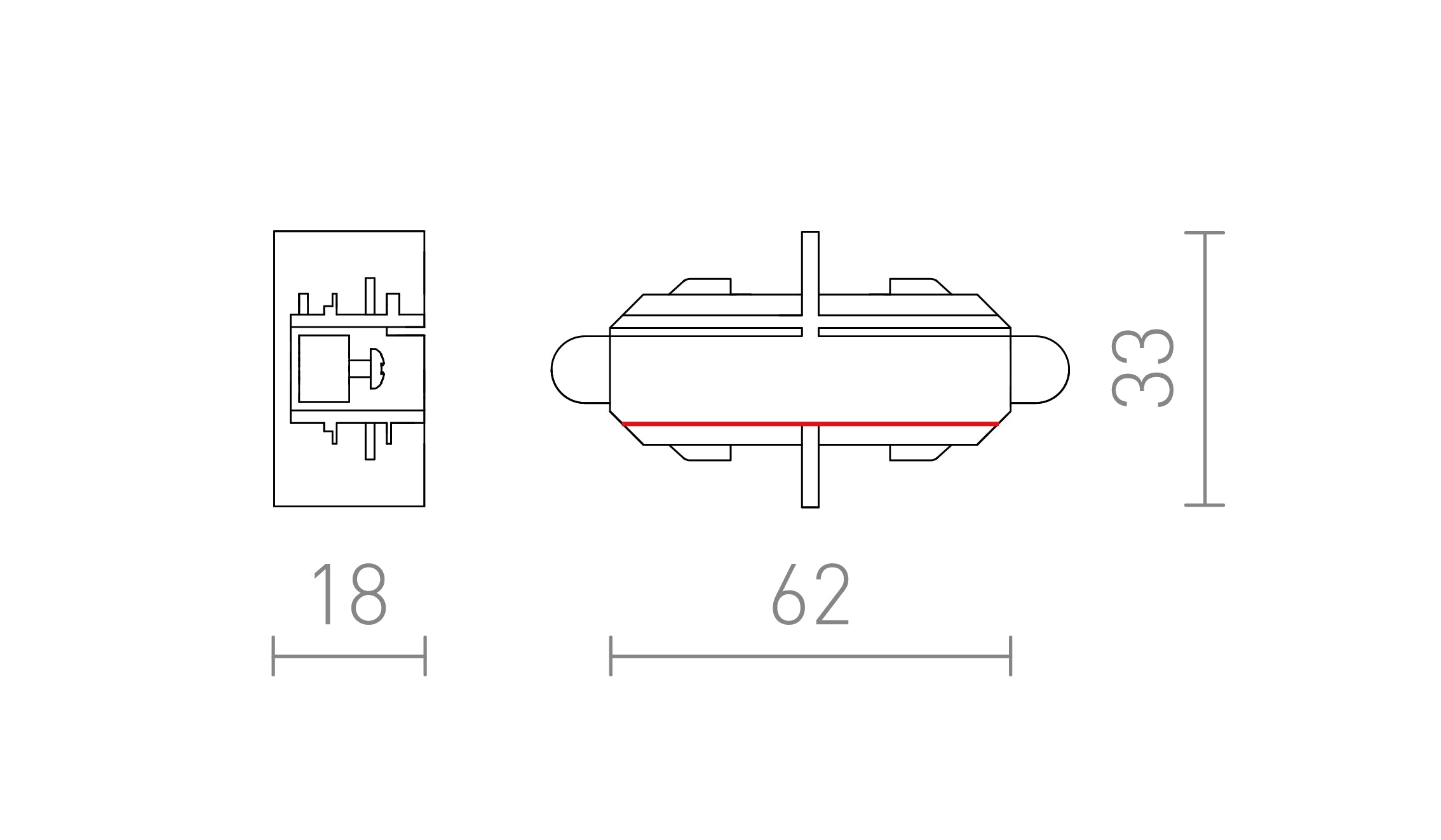 DIREKTAN SPOJ ZA 1F STAZU - Product sketch