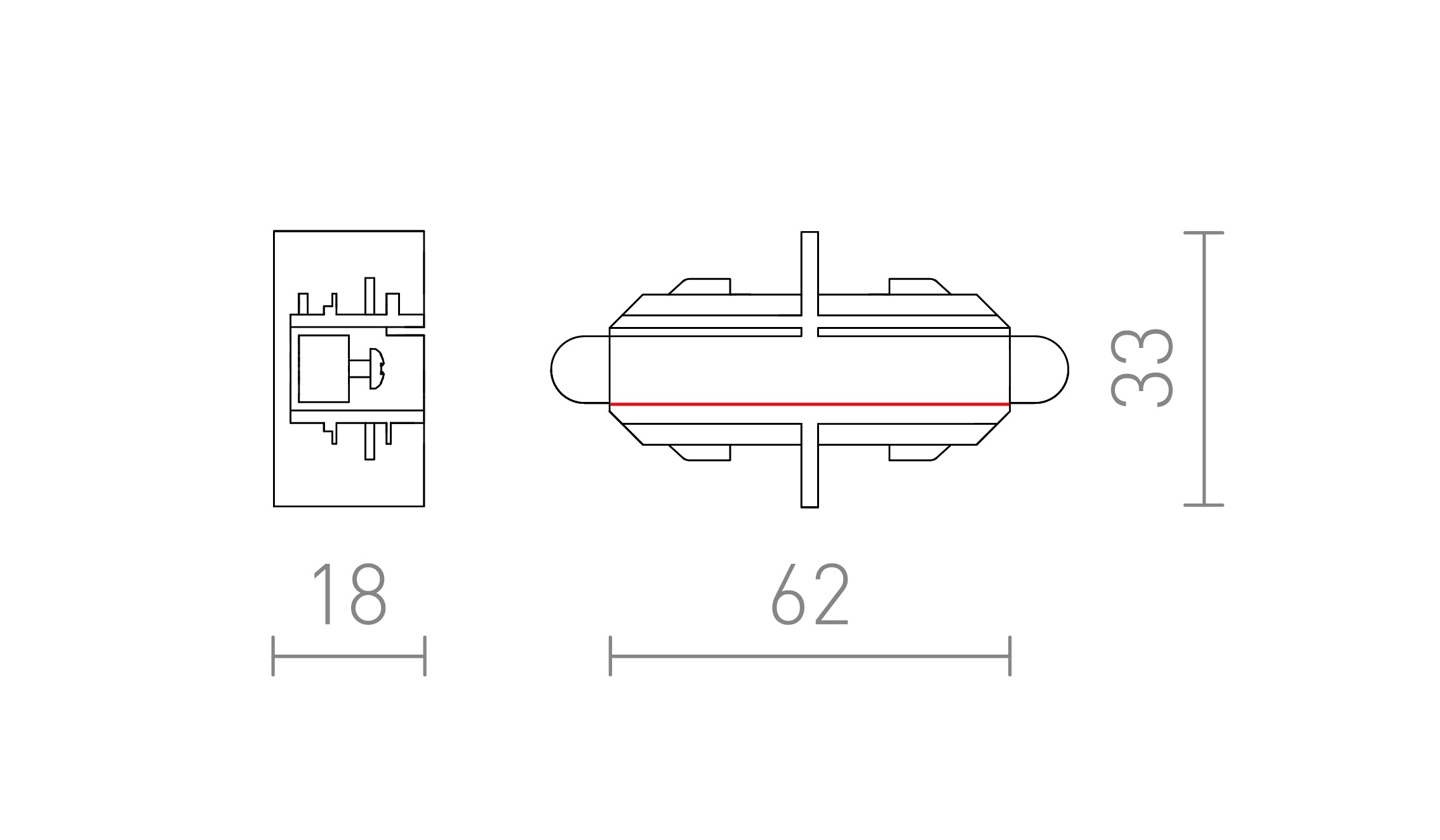 DIREKTAN SPOJ ZA 1F STAZU - Product sketch