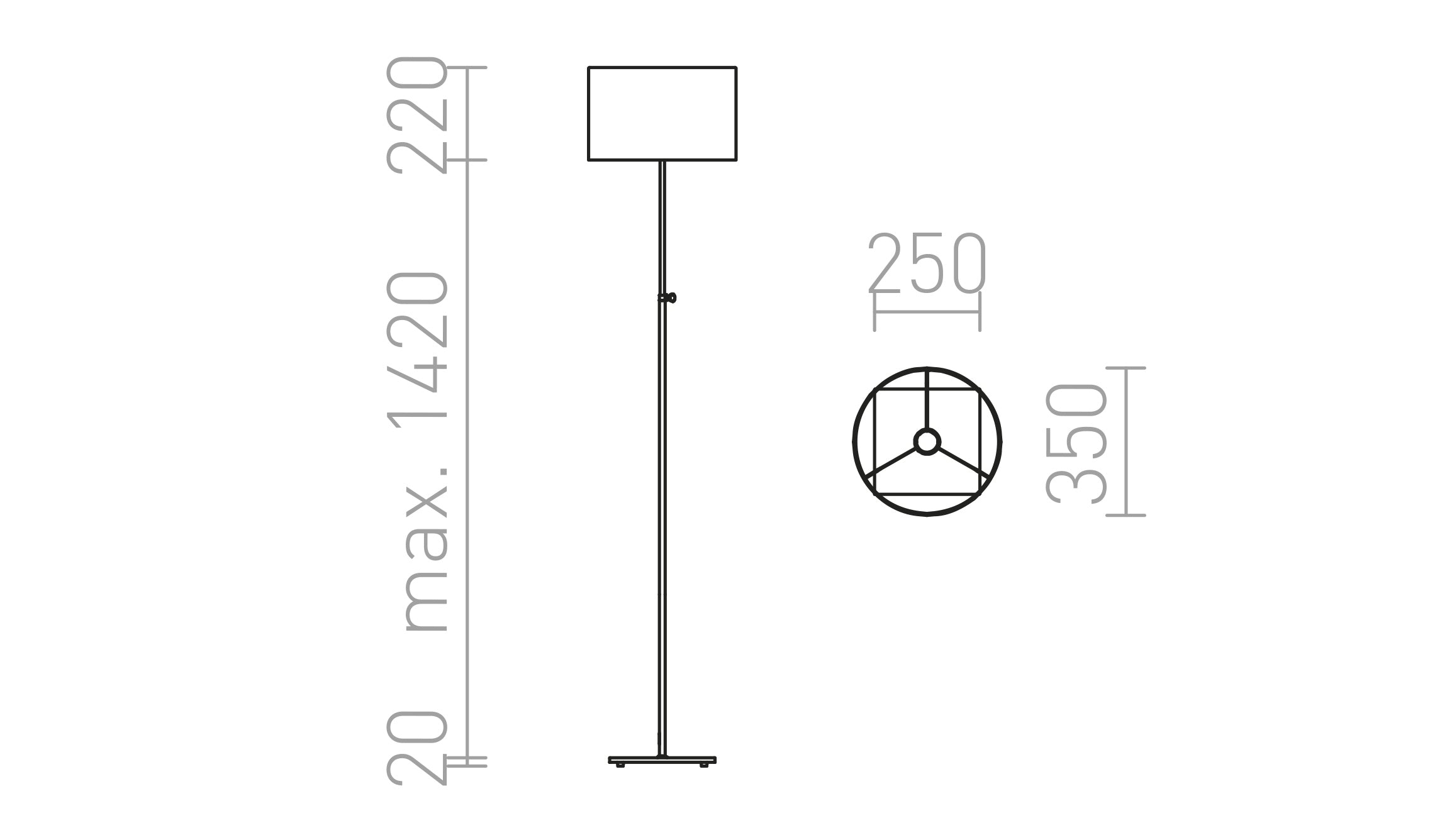 EDIKA STAJAĆA - Product sketch
