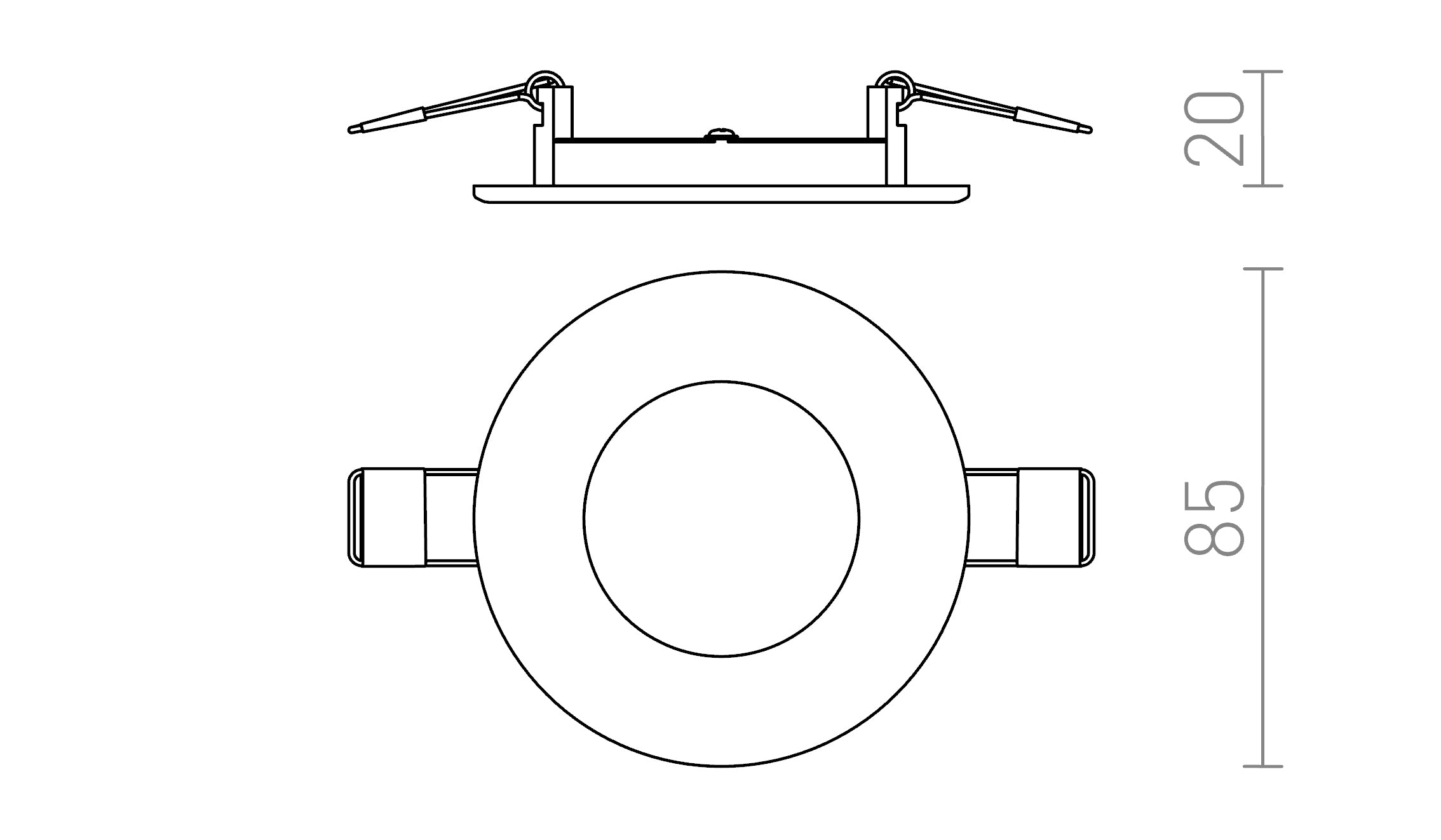 SOCORRO R 85 UGRADNA - Product sketch