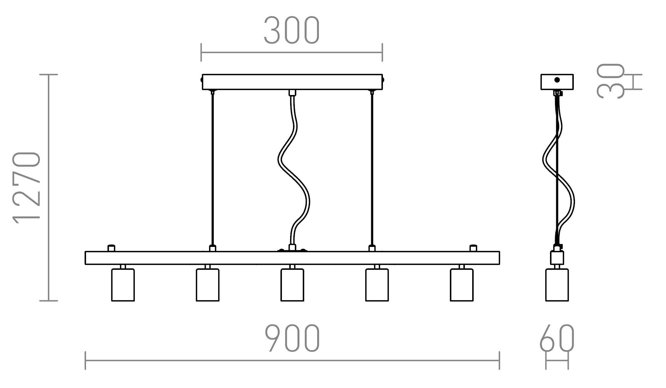 RALLONG VISEĆA - Product sketch