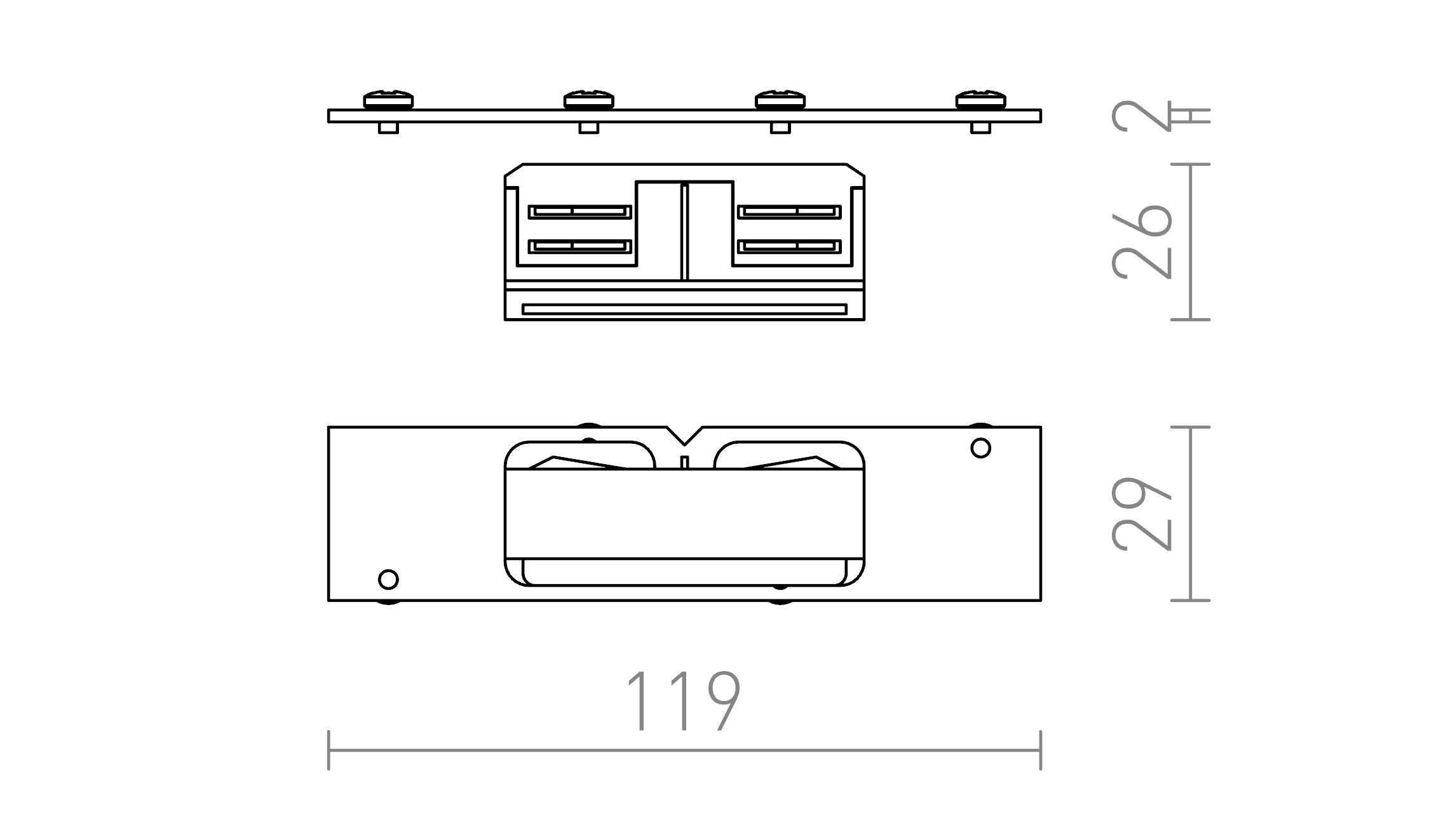 EUTRAC KONTEKTOR ZA UGRADNU STAZU - Product sketch
