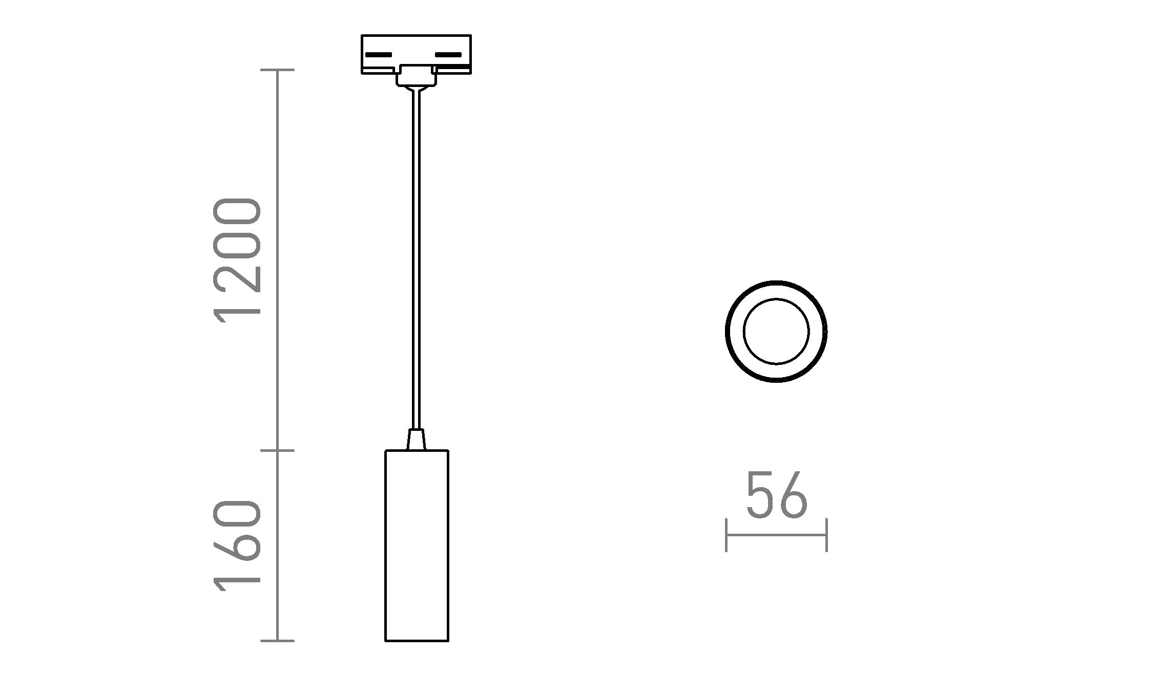 MAVRO ZA 3F STAZU VISEĆA - Product sketch