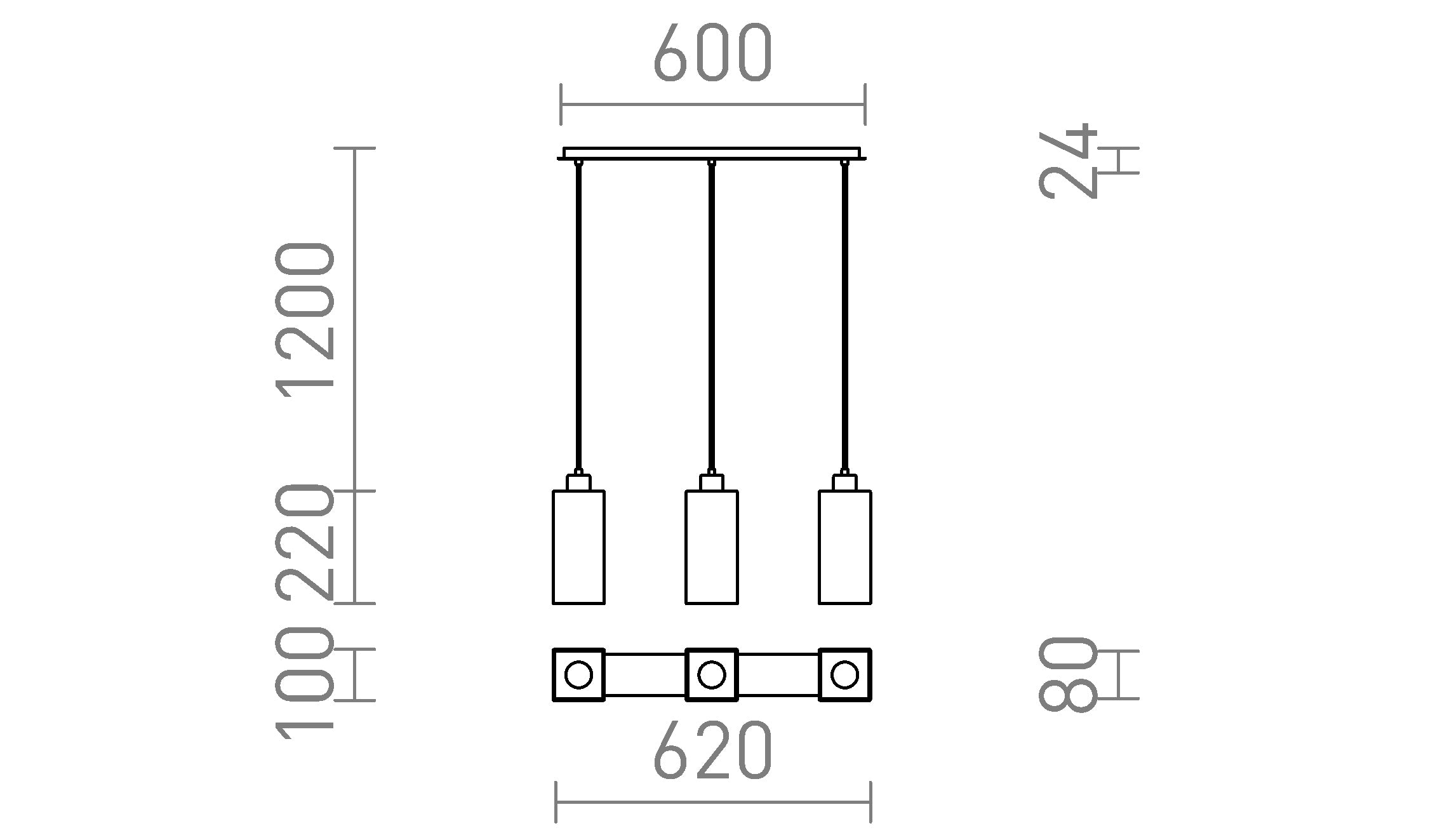 LIZ III 60 - Product sketch