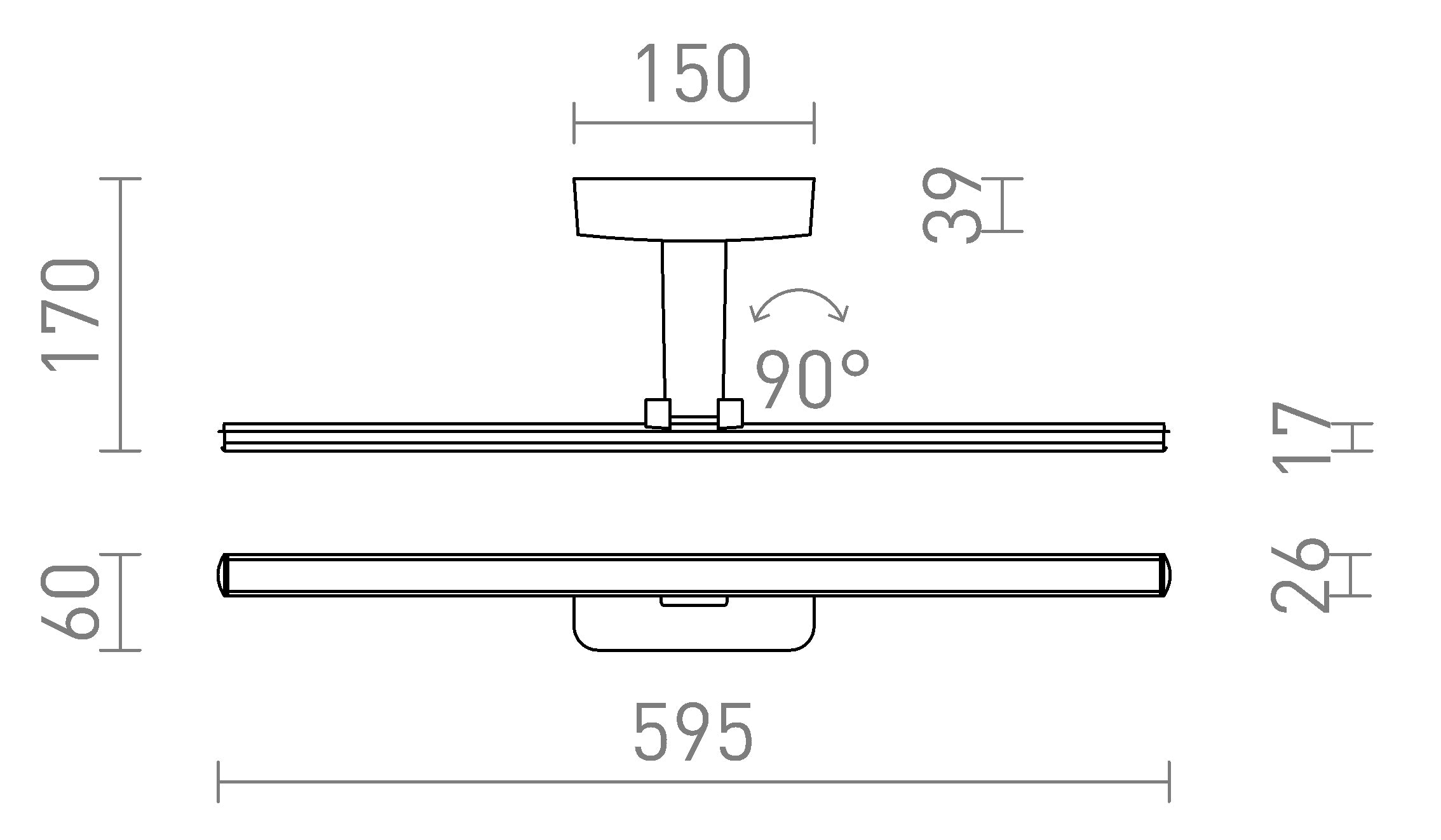 ALISA 60 - Product sketch