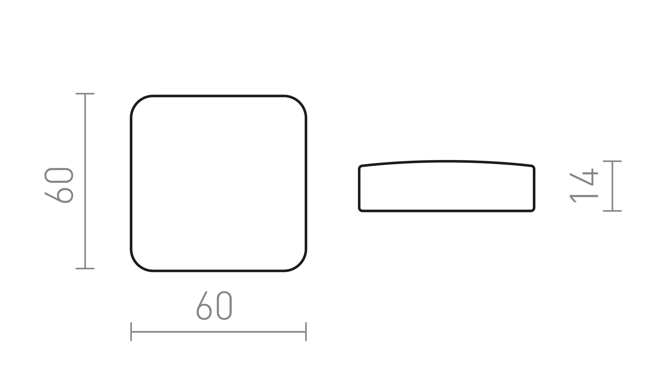 VEGA TUYA PRISTUPNIK - Product sketch