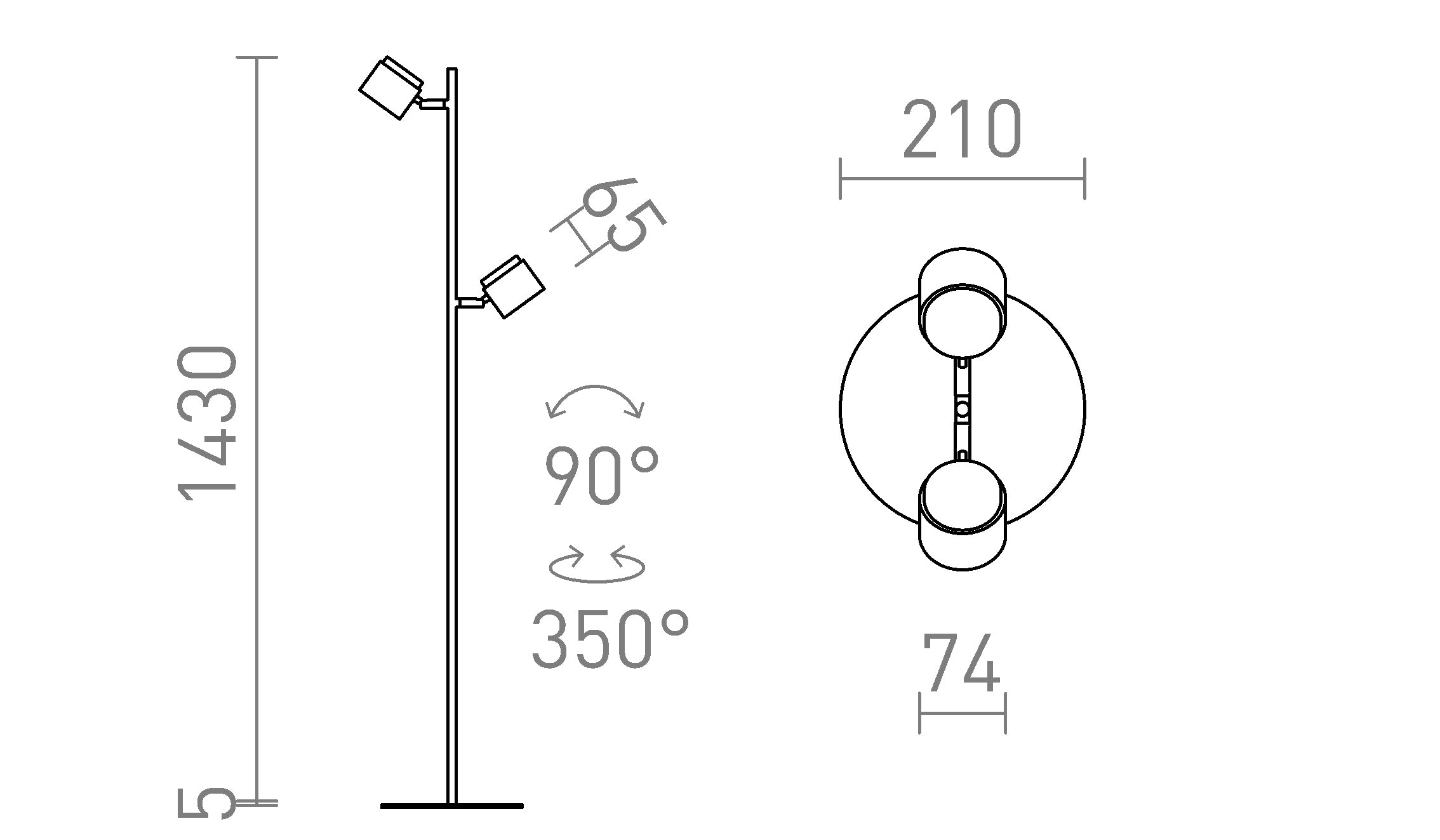 NOVA STAJAĆA - Product sketch