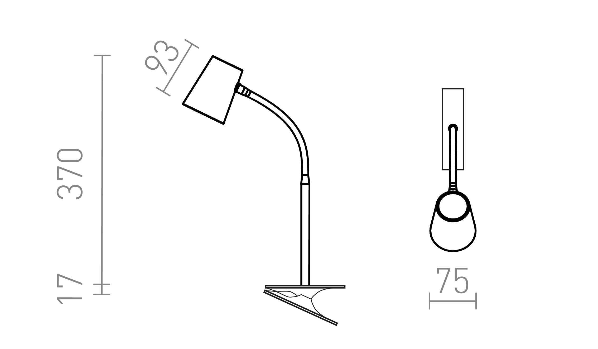 VERINA NA KLIPU - Product sketch