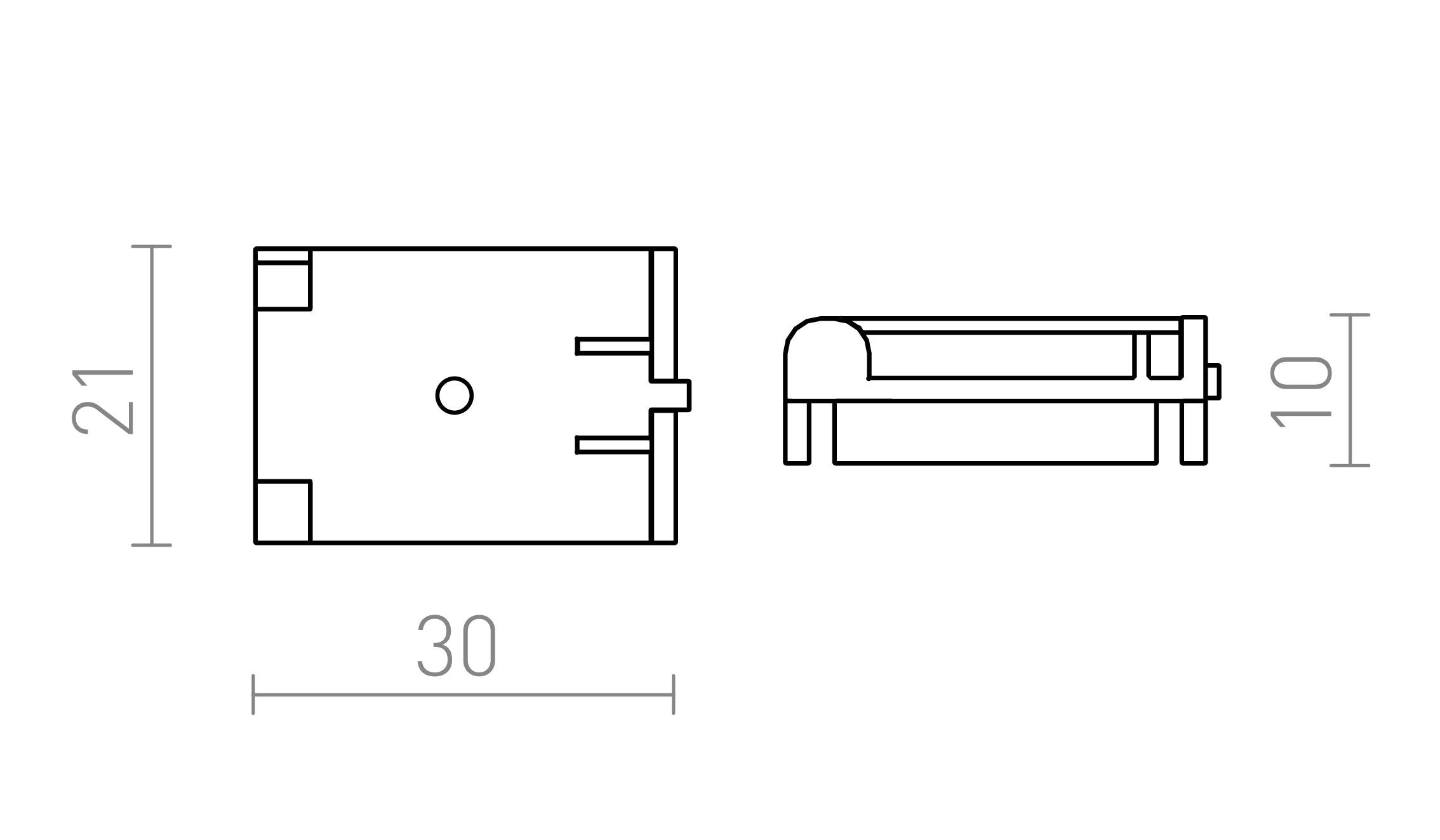 WAVE VODLJIV KLIP - Product sketch