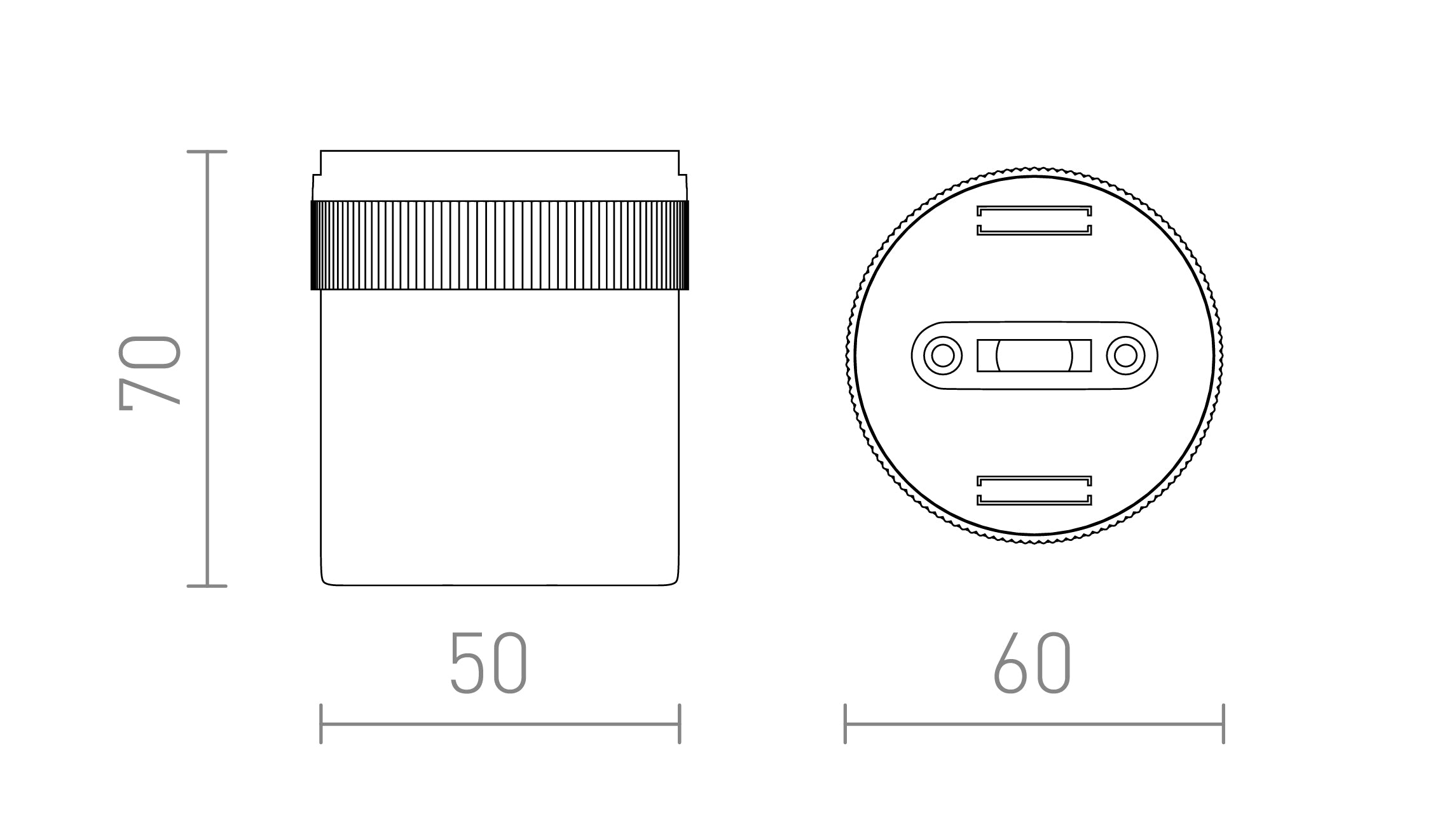 WAVE NADGRADNI DRŽAČ - Product sketch