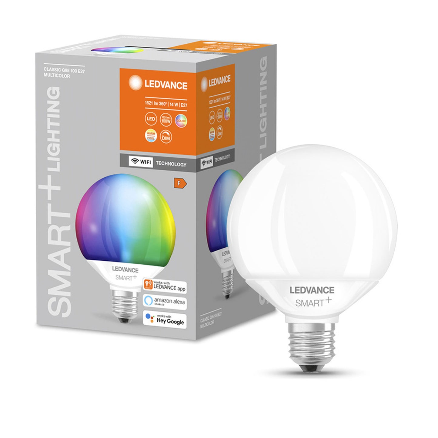 RENDL light source OSRAM SMART+ Globe 95   matte 230V E27 LED EQ100  RGBW G13833 4