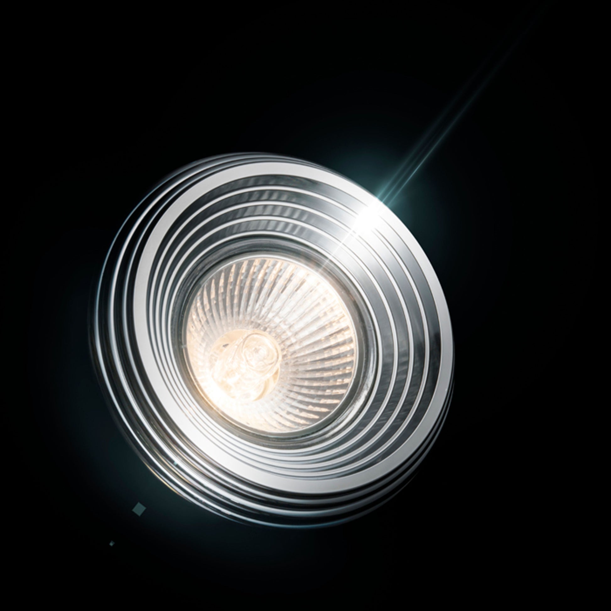 RENDL Outlet ZIK recessed chrome 230V GU10 50W R10282 5