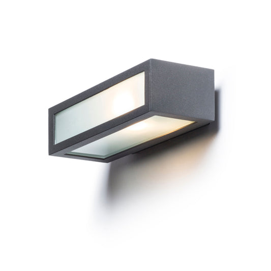 RENDL outdoor lamp GINO wall anthracite grey  230V LED E27 11W IP44 R10387 1