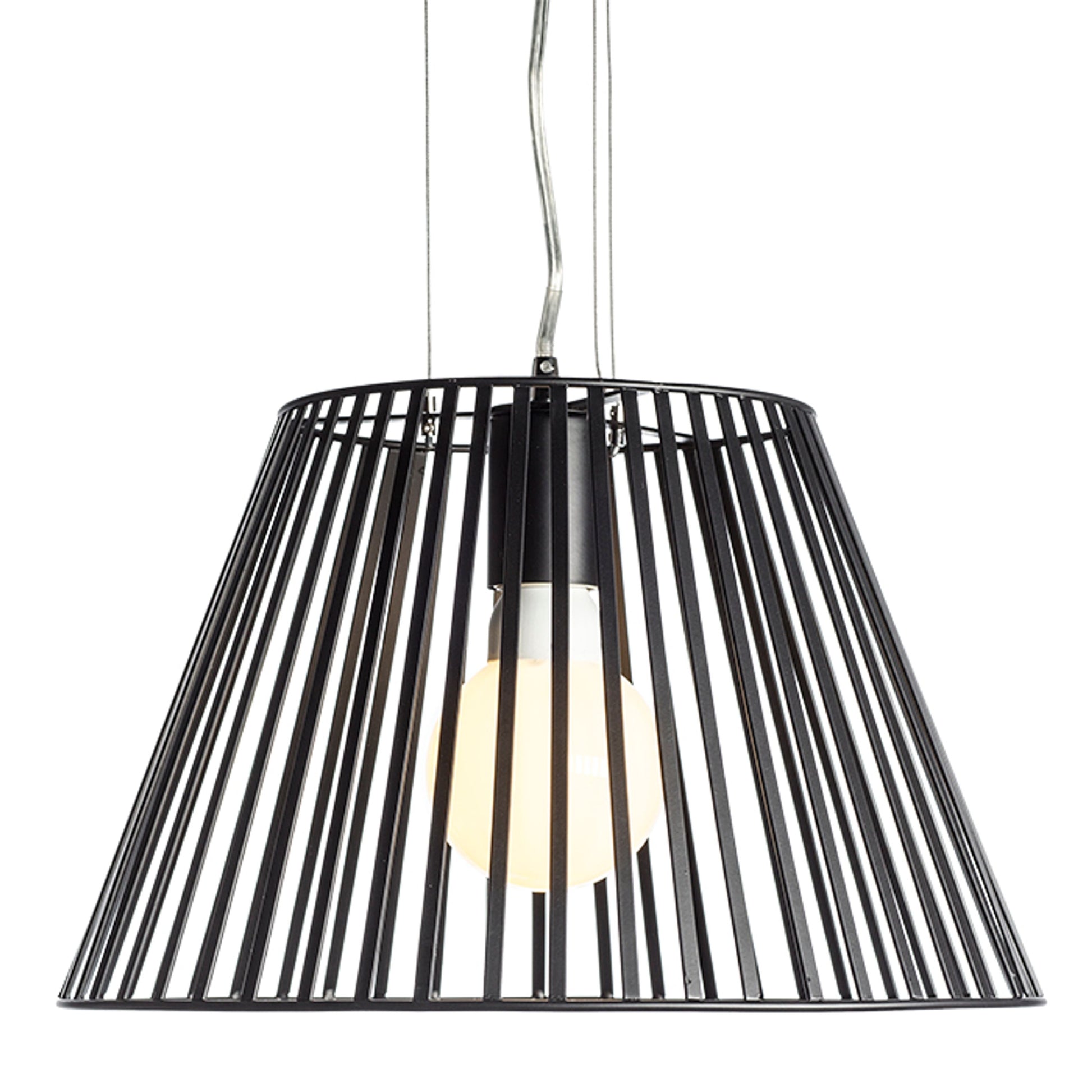RENDL pendant lamp VESCO pendant black  230V E27 42W R10536 7