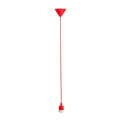 RENDL shades, shade bases, pendent sets LISA pendant set red  230V LED E27 15W R10622 1