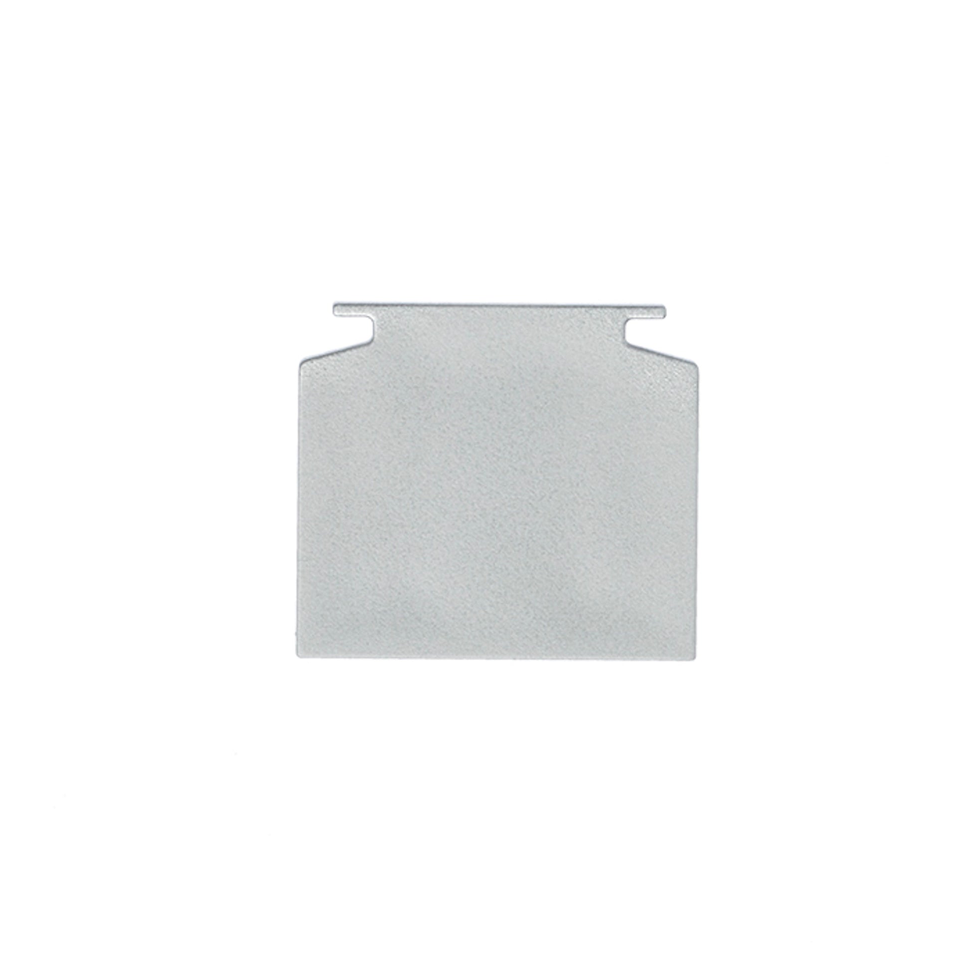 RENDL 3-circuit track system EUTRAC end cap for 3-circuit track silver grey  R11309 3