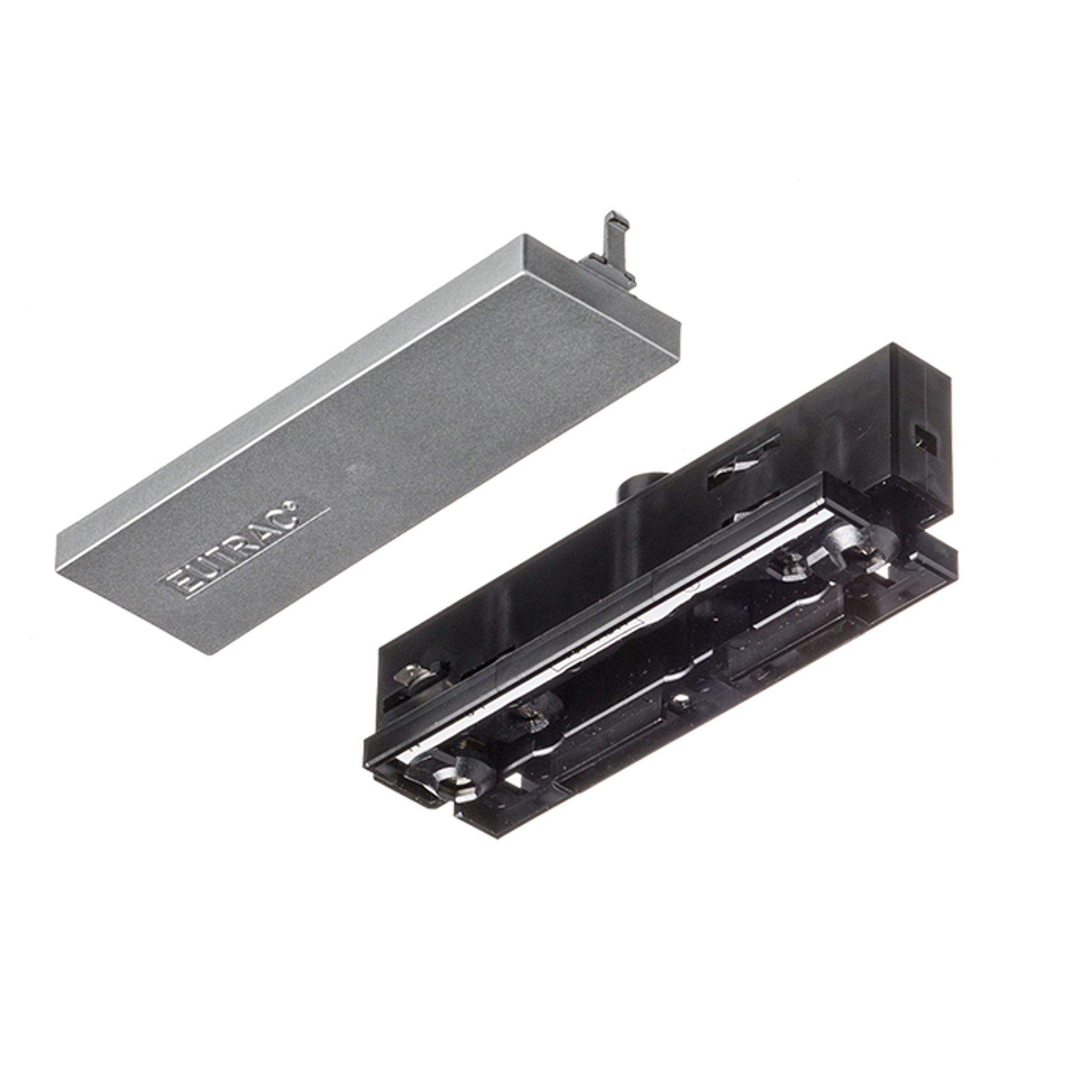 RENDL 3-circuit track system EUTRAC continuous power supply silver grey  230V  R11348 1