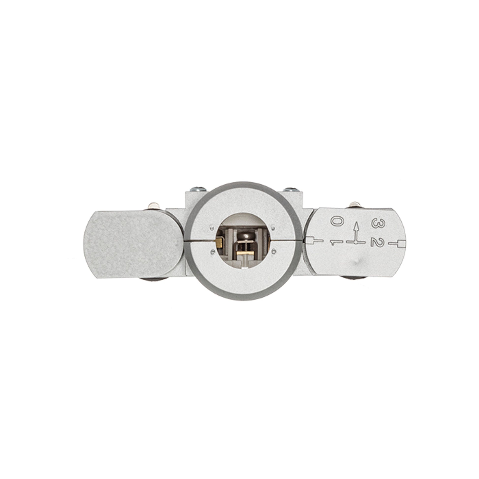 RENDL 3-circuit track system EUTRAC pendant adapter for 3-circuit tracks silver grey 230V  R11362 2