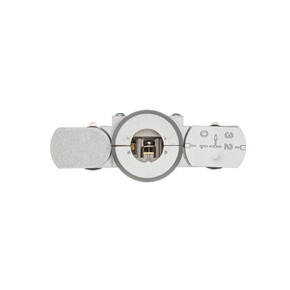 RENDL 3-circuit track system EUTRAC pendant adapter for 3-circuit tracks silver grey 230V  R11362 2