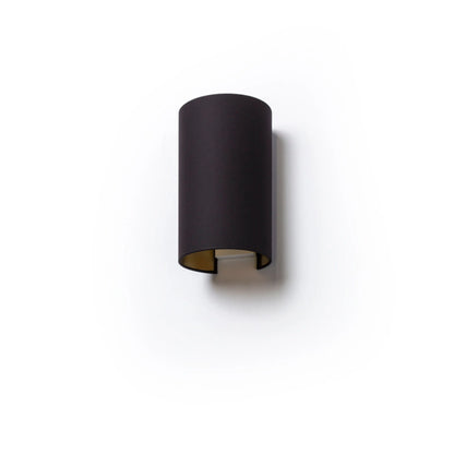 RENDL wall lamp RON W 15/25 wall  Polycotton black/golden foil 230V LED E27 15W R11464 2