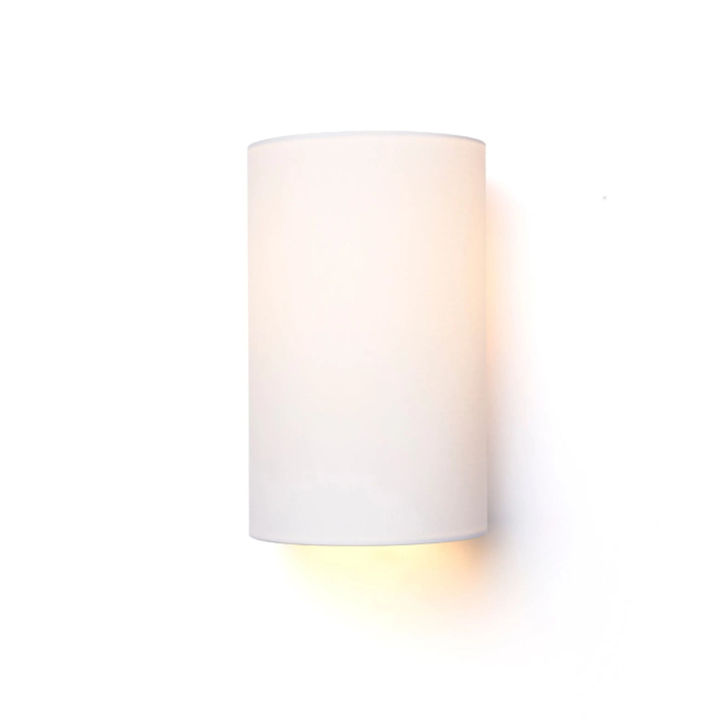 RENDL wall lamp RON W 15/25 wall  Polycotton white/white PVC 230V LED E27 15W R11492 2