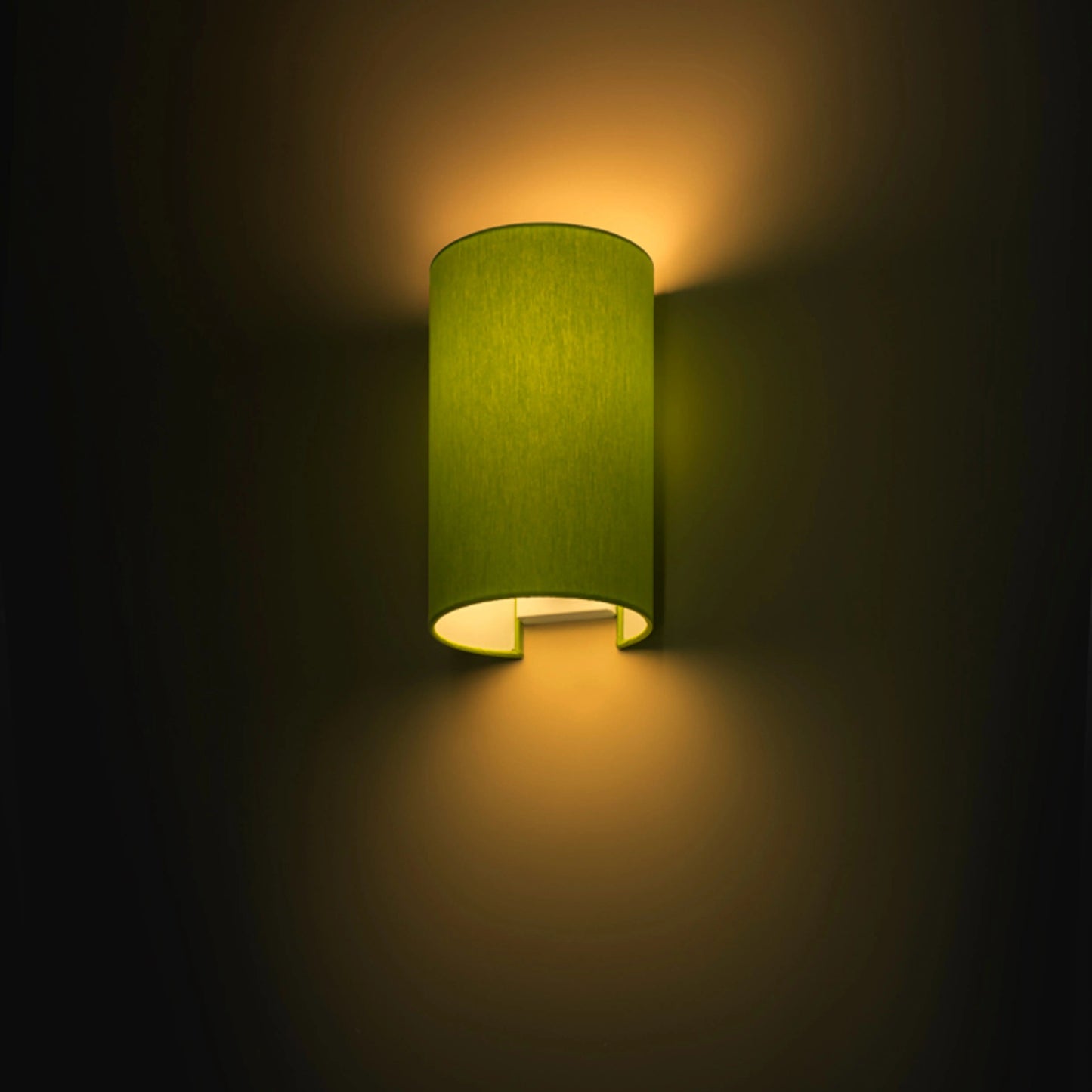 RENDL wall lamp RON W 15/25 wall  Chintz lime/white PVC 230V LED E27 15W R11567 2