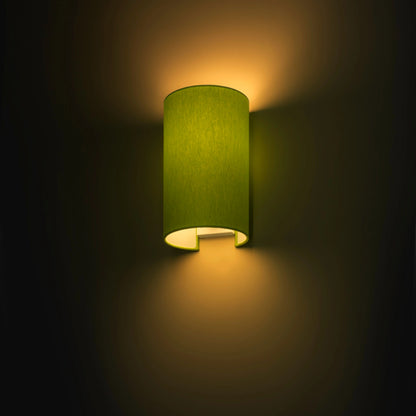 RENDL wall lamp RON W 15/25 wall  Chintz lime/white PVC 230V LED E27 15W R11567 2