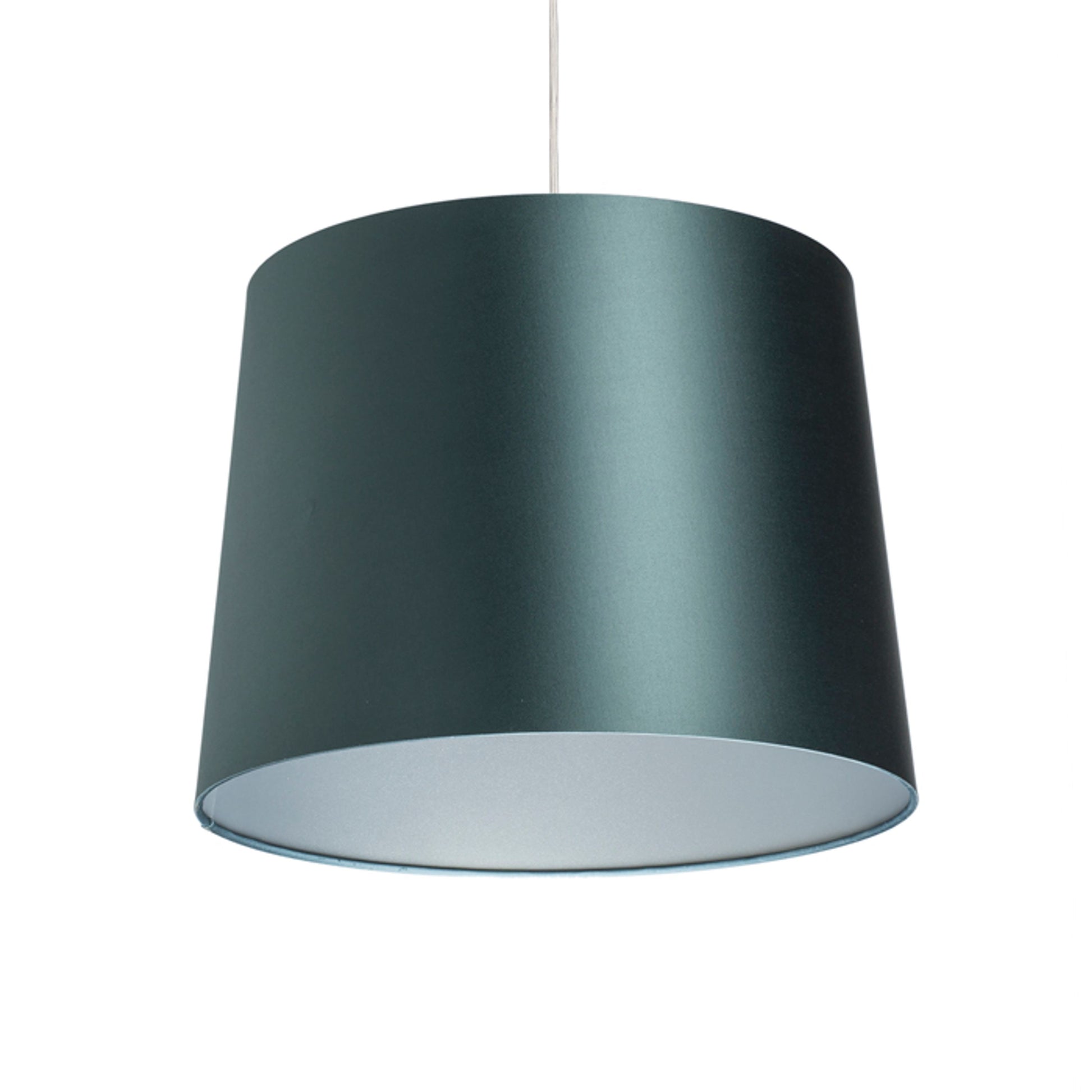 RENDL shades, shade bases, pendent sets ASPRO 40/30 shade  Monaco petrol blue/silver PVC  max. 23W R11578 1