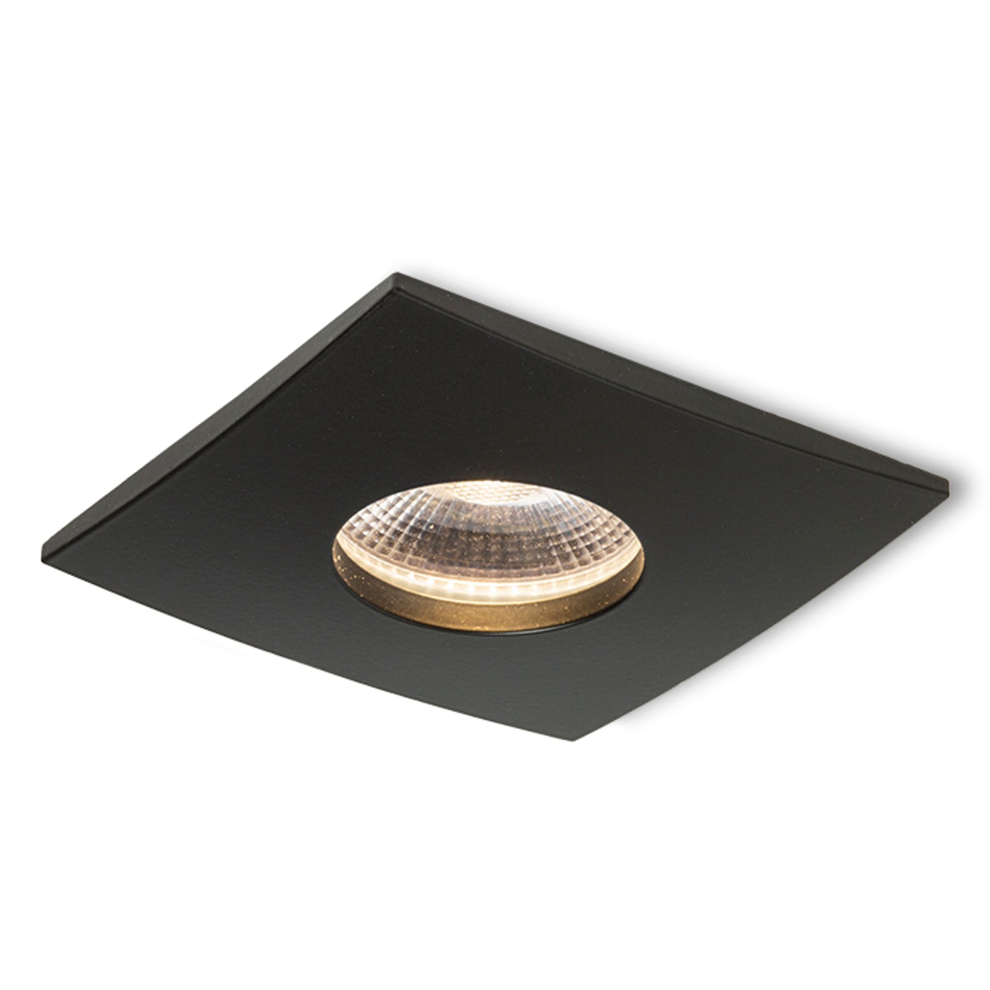 RENDL recessed light WATERBOY SQ  matt black  230V LED 10W 40° IP65  3000K R11741 1
