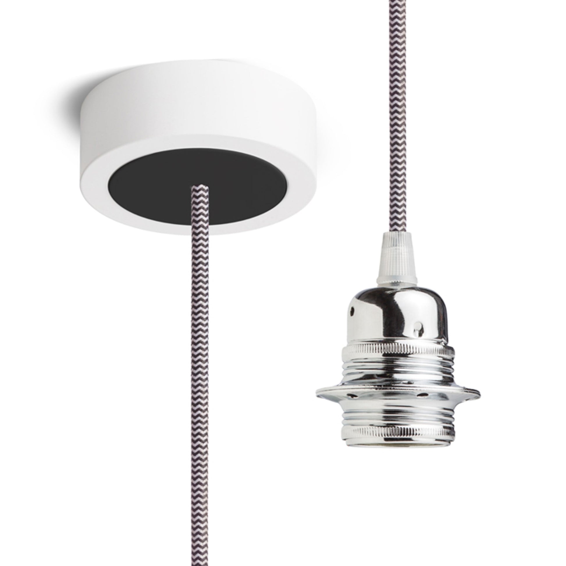 RENDL shades, shade bases, pendent sets HEX pendant set WB+B/WC+CHF+BC1   230V LED E27 15W R11919 1