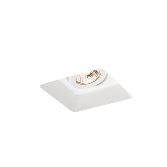 RENDL recessed light DINO SQ GU10 directional  plaster 230V GU10 35W R12038 1