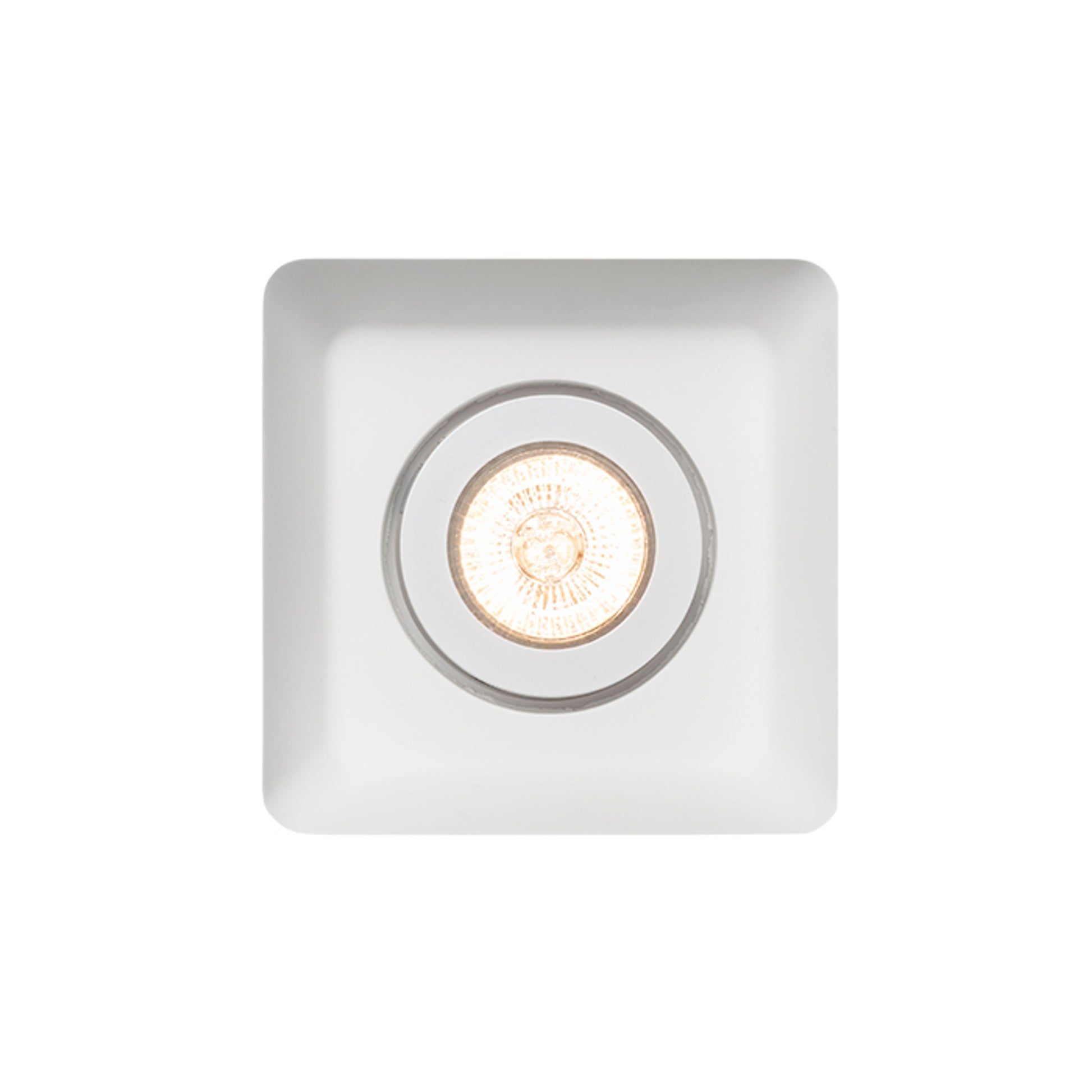 RENDL recessed light DINO SQ GU10 directional  plaster 230V GU10 35W R12038 2