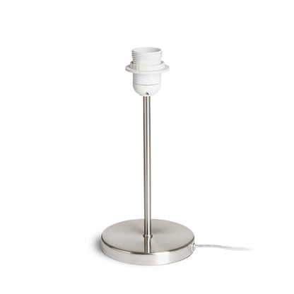 RENDL shades, shade bases, pendent sets NYC table base  matt nickel 230V LED E27 15W R12041 2