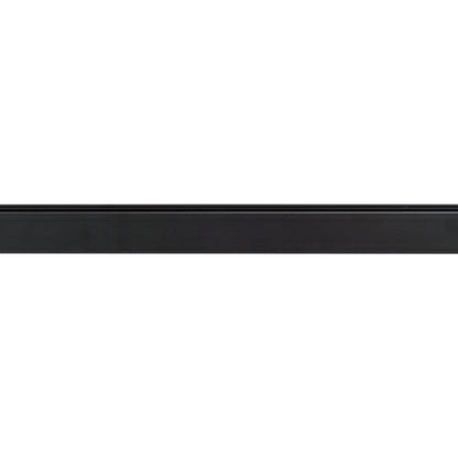 RENDL 3-circuit track system EUTRAC 1m 3-circuit track black 230V  R12073 1