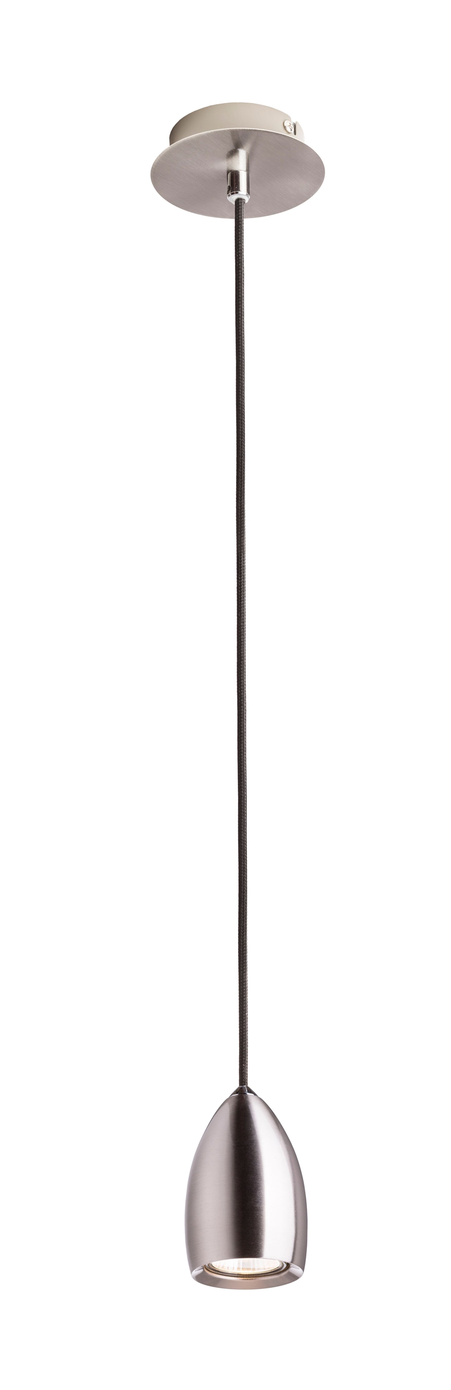 RENDL pendant lamp BABADES I pendant  matt nickel 230V GU10 35W R12082 5