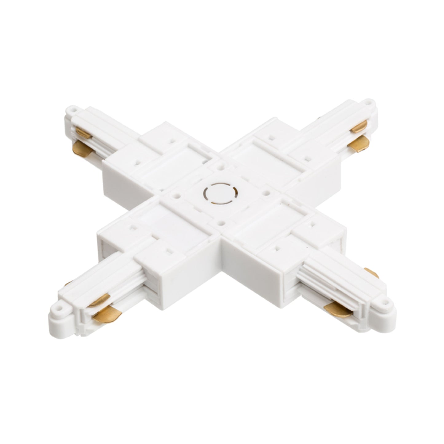 RENDL 1-circuit track system 1F X connector white  230V  R12278 2