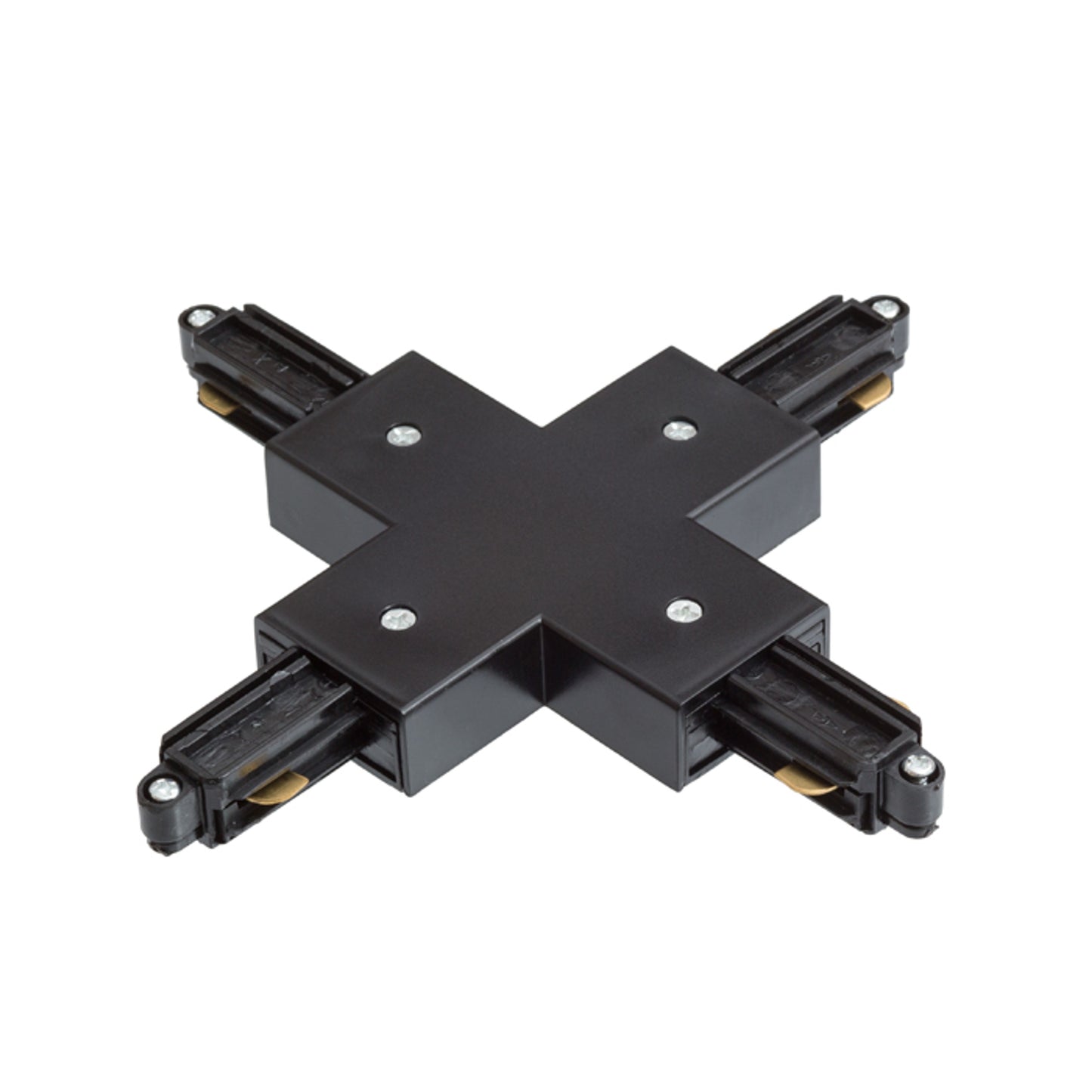 RENDL 1-circuit track system 1F X connector black 230V  R12279 1
