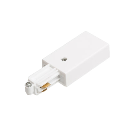 RENDL 1-circuit track system 1F feed-in, polarity right white  230V  R12287 1
